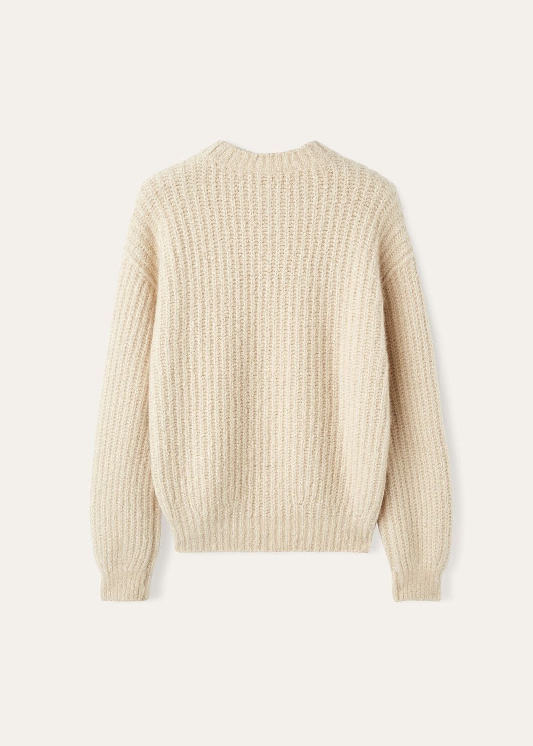 Loro Piana o1w1db10725 FAN5224 Cocooning Crewneck Sweater in Beige Size US S / EU 44-46 / 1 - 6 Thumbnail