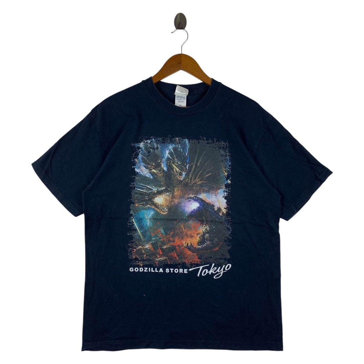 Japanese Brand Godzilla Store Tokyo Movie Monster Graphic Tshirt Size US XL / EU 56 / 4 - 1 Thumbnail