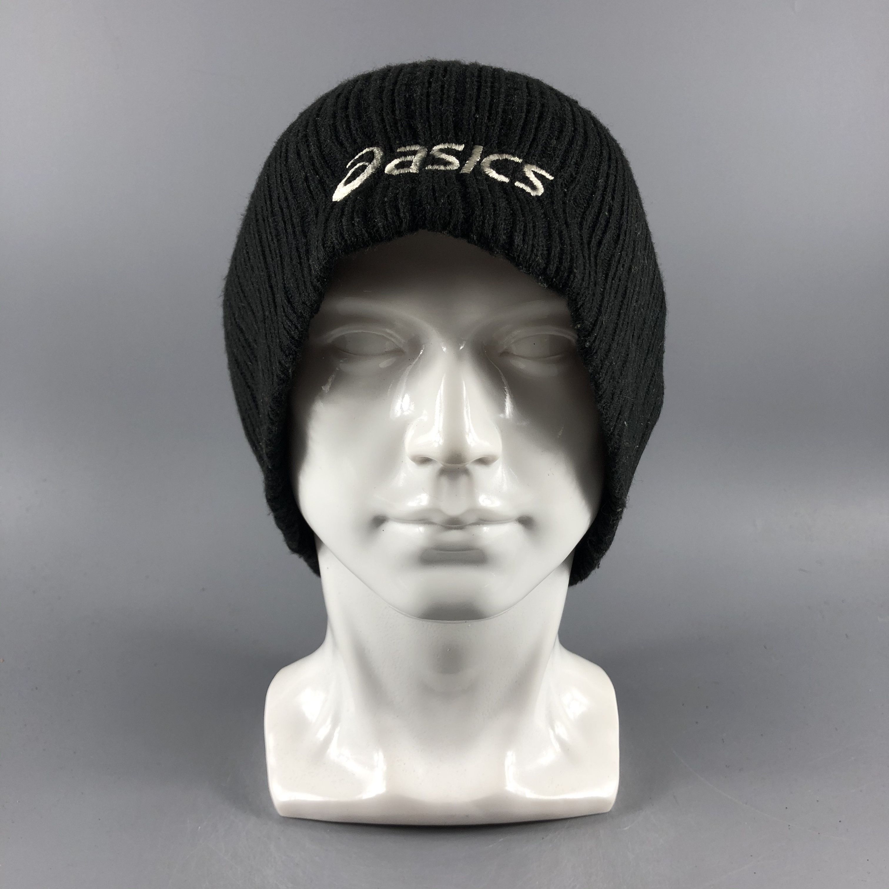 image of Asics Beanie Sportwear Hats Knit Snow Hat Snow Cap B1165, Men's