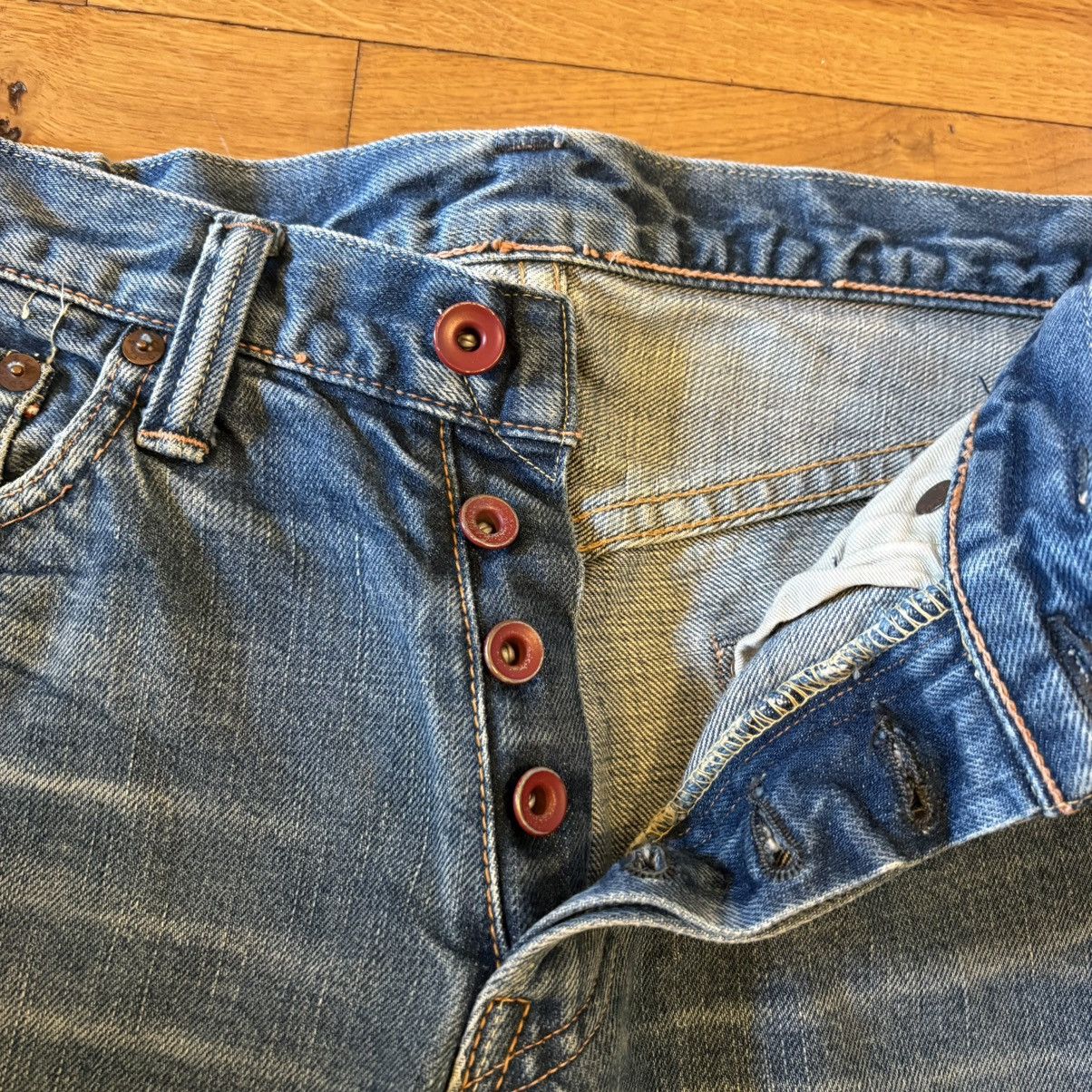 Full Count & Co. Fullcount 1101-15 Selvedge Denim 30 x 30 Size US 30 / EU 46 - 3 Thumbnail