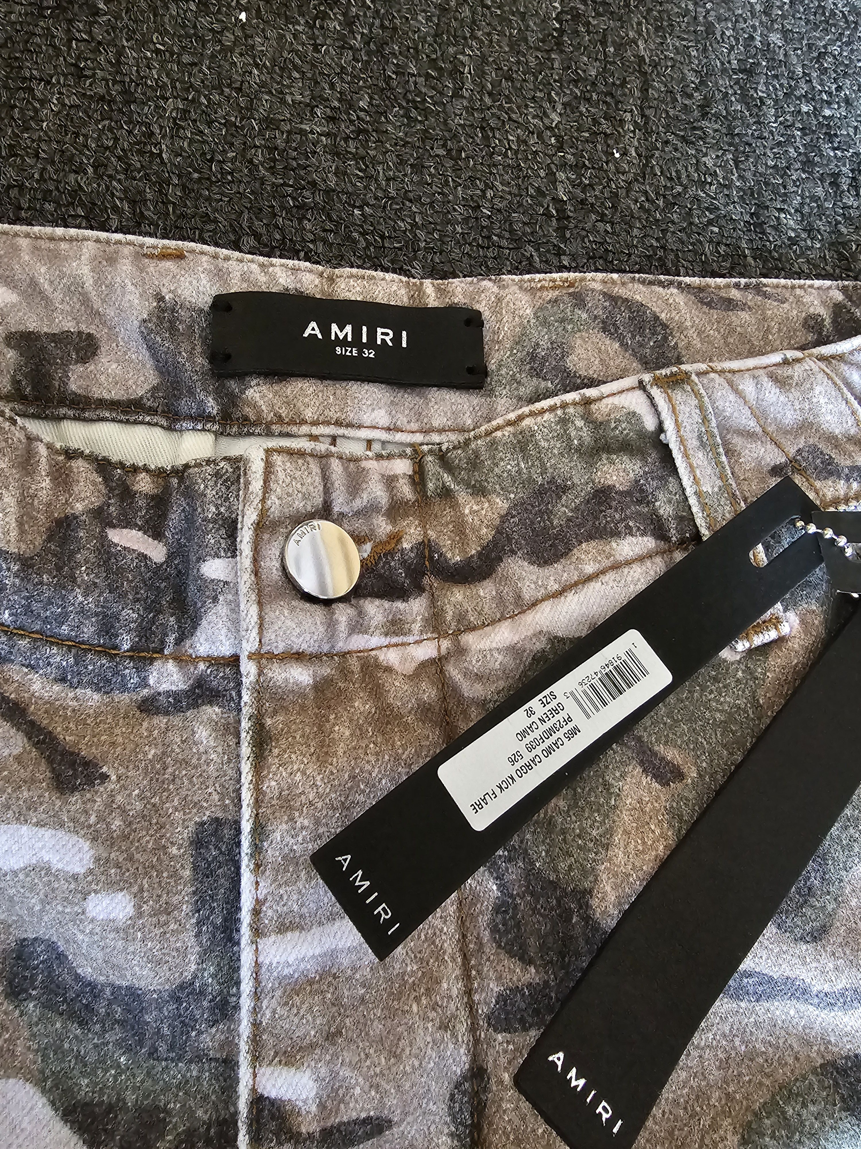 Amiri Amiri M65 Camo Cargo Kick Flare Jeans size 32 Size US 32 / EU 48 - 4 Thumbnail