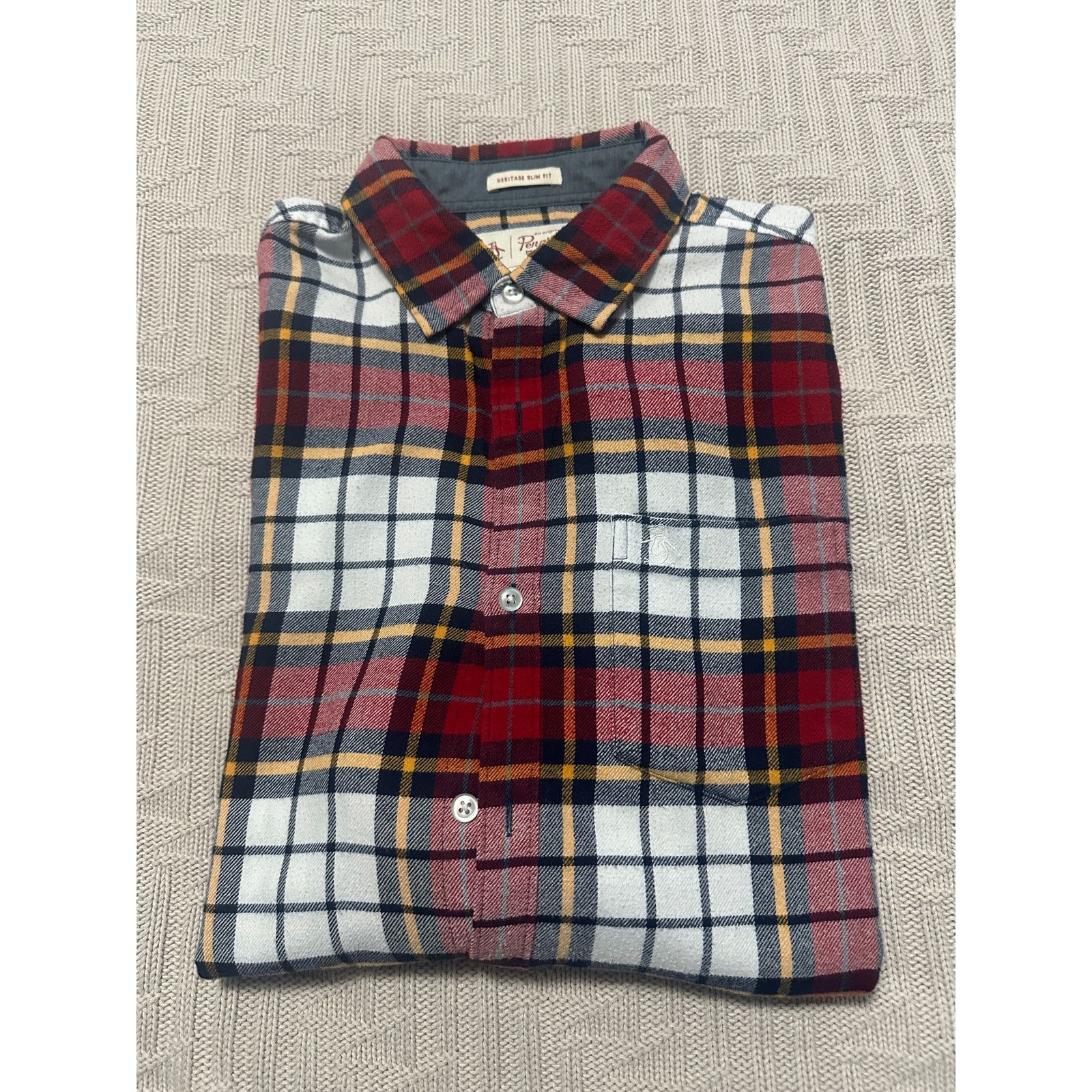 Original Penguin Original Penguin red plaid flannel button down size M Size US M / EU 48-50 / 2 - 1 Thumbnail