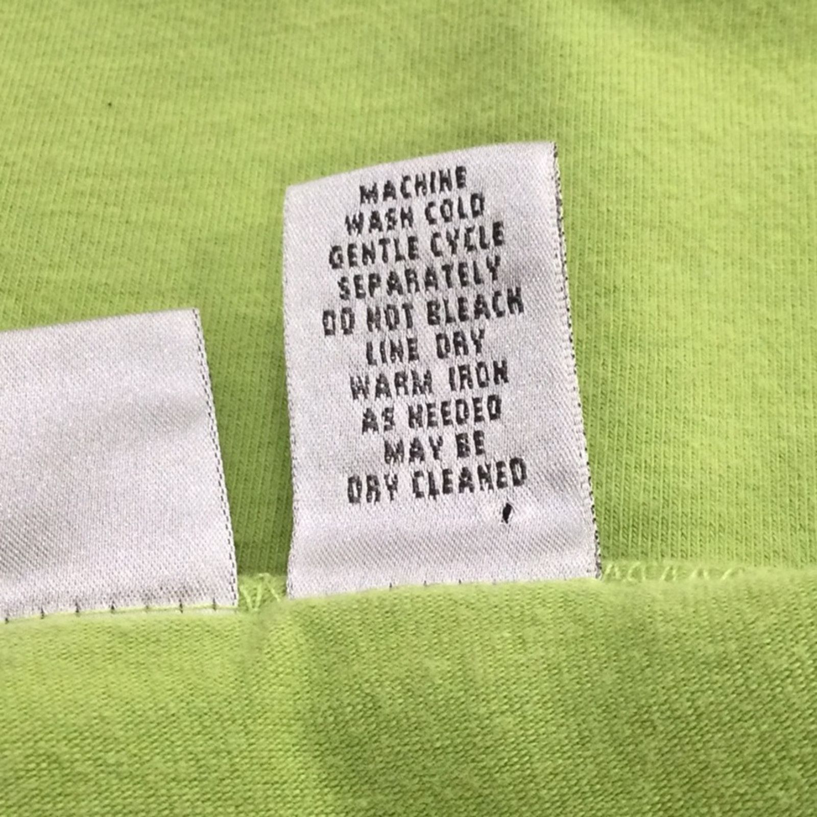 Chicos Chico's Green &White V-Neck 3/4 Sleeve Pullover Top 3/XL/16 Size XL / US 12-14 / IT 48-50 - 12 Thumbnail