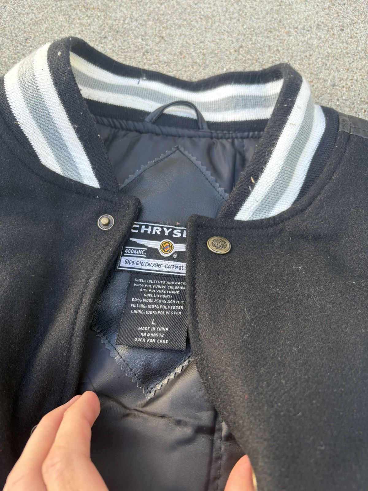 Chrysler × Vintage Vintage Chrysler leather jacket Size US L / EU 52-54 / 3 - 5 Thumbnail
