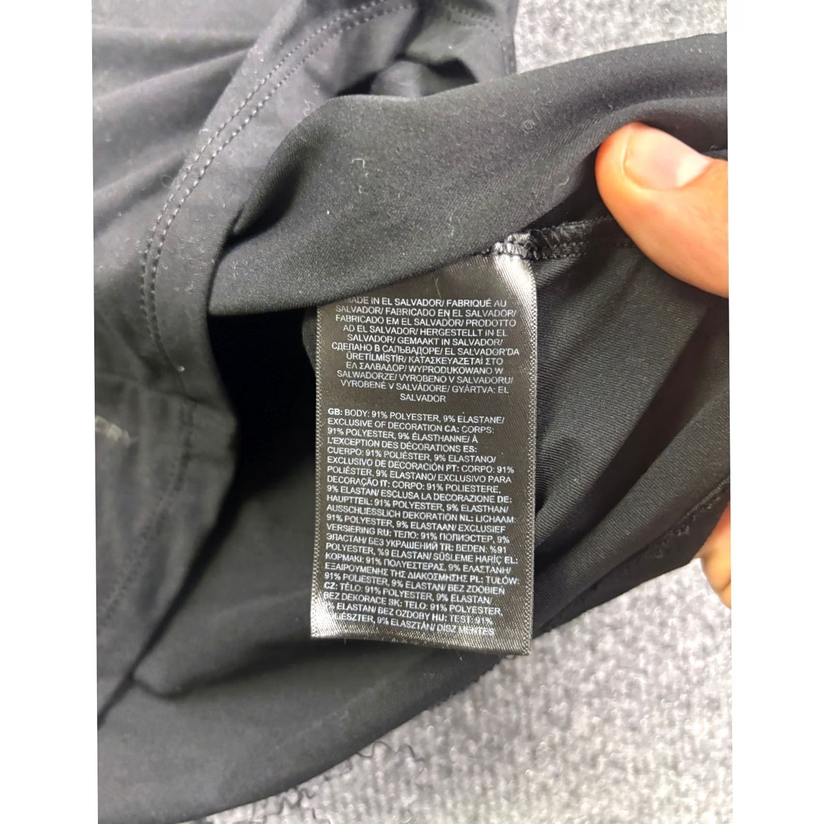 The North Face The North Face FlashDry Long Sleeve Shirt Womens S Black Athletic Top Size S / US 4 / IT 40 - 7 Thumbnail