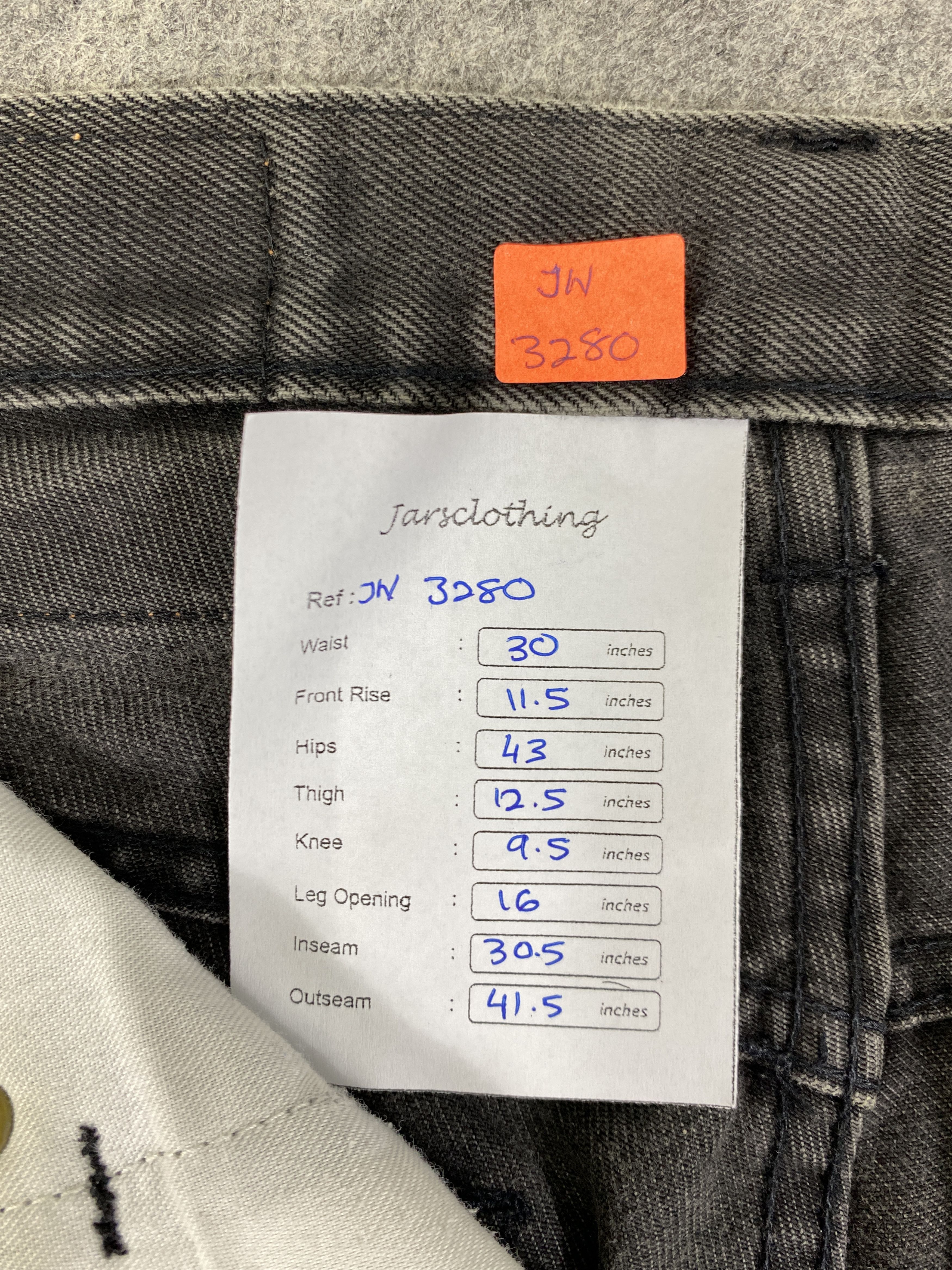 Japanese Brand Faded Black Vintage Beams 211 Jeans 30x30.5 - JN3280 Size US 30 / EU 46 - 10 Thumbnail
