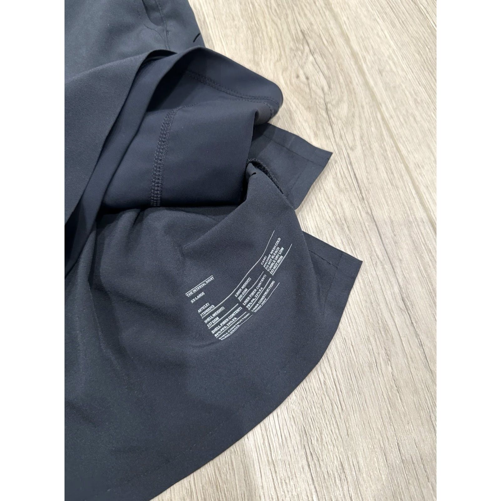 Ten Thousand Ten Thousand The Interval Short Black 7" Inseam Mens XXL Athletic Quick Dry Pockets Drawstring Lightweight Breathable Casual Gym Workout Size US 39 - 4 Thumbnail