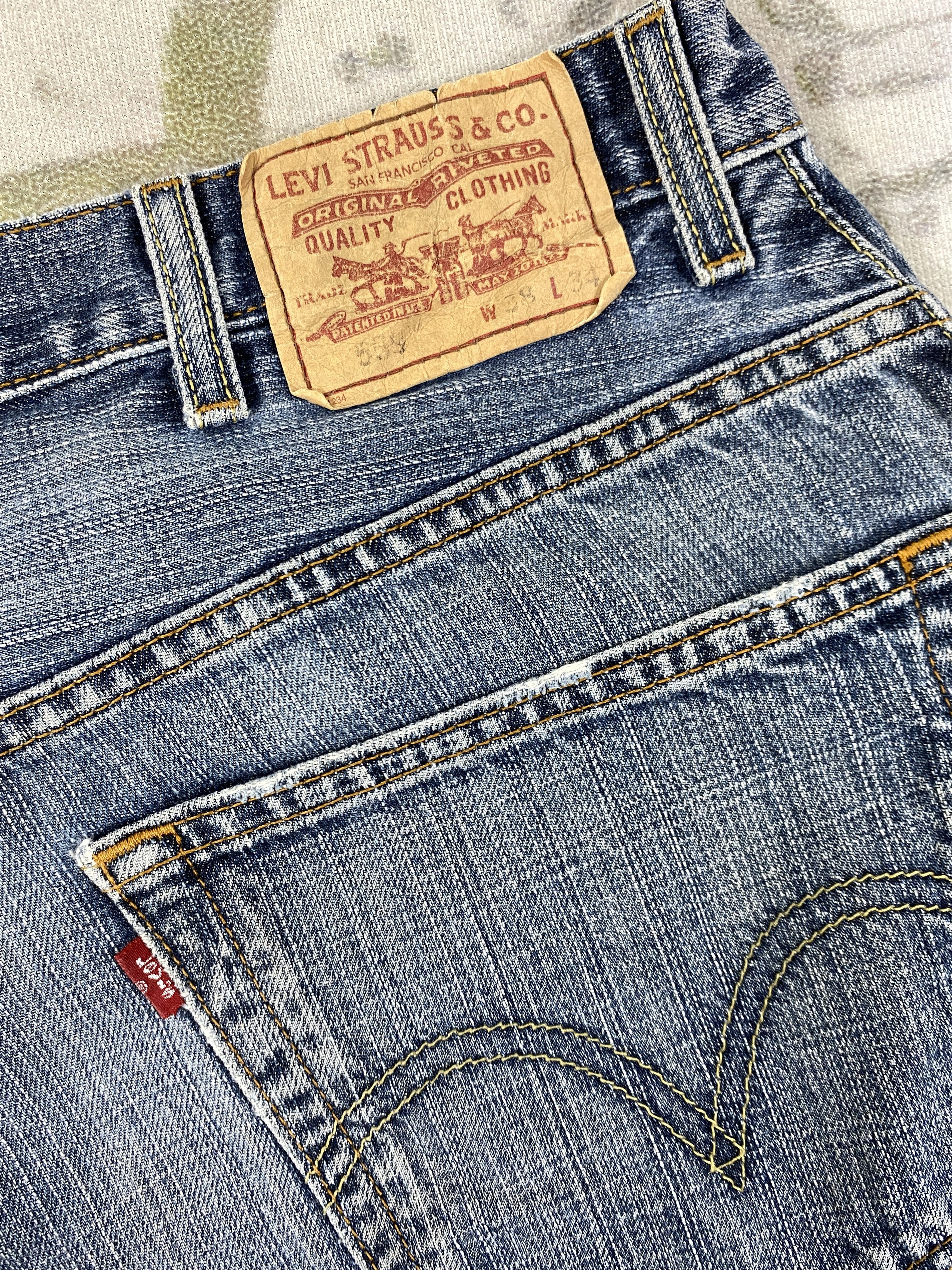 Levi's Relaxed Straight Vintage Levi's 559 36 x 32.5 Denim -JN333 Size US 36 / EU 52 - 12 Thumbnail