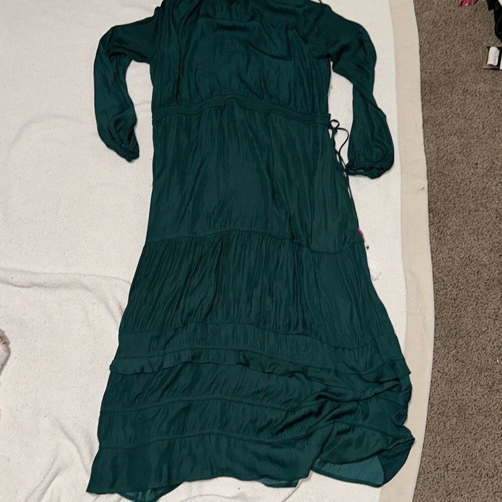 Other Dolan Green Maxi Dress with Tassels | Sz S Size S / US 4 / IT 40 - 7 Thumbnail