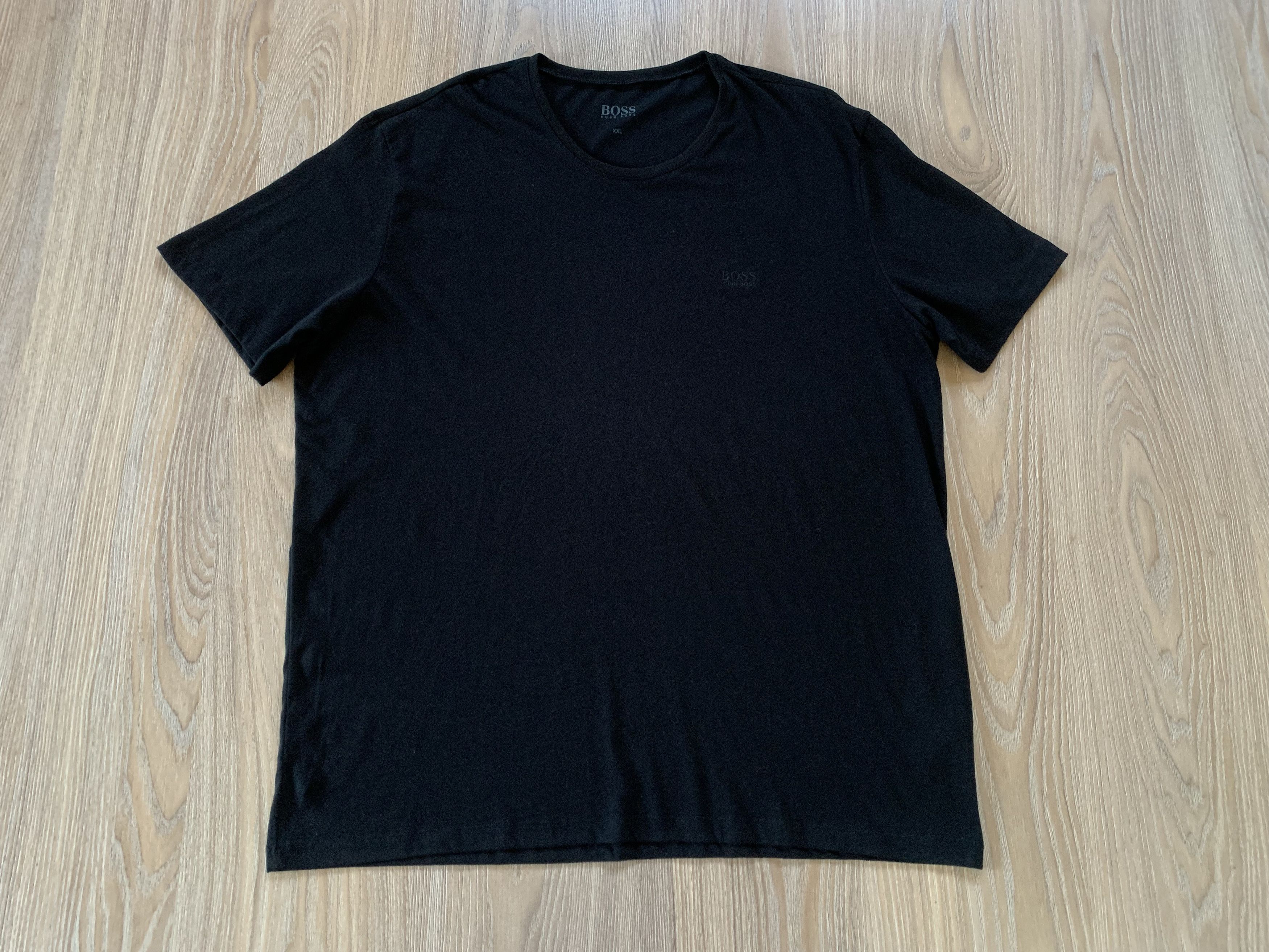 Hugo Boss Hugo Boss Black Basic Cotton T Shirt Size US XXL / EU 58 / 5 - 2 Thumbnail