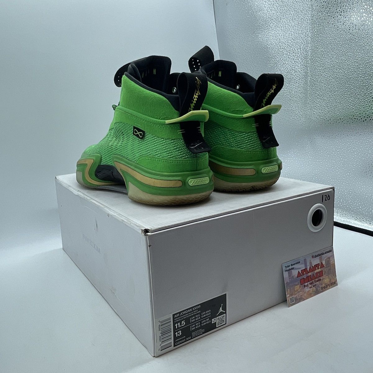 Jordan Brand Air Jordan 36 Celtics Size US 11.5 / EU 44-45 - 4 Thumbnail