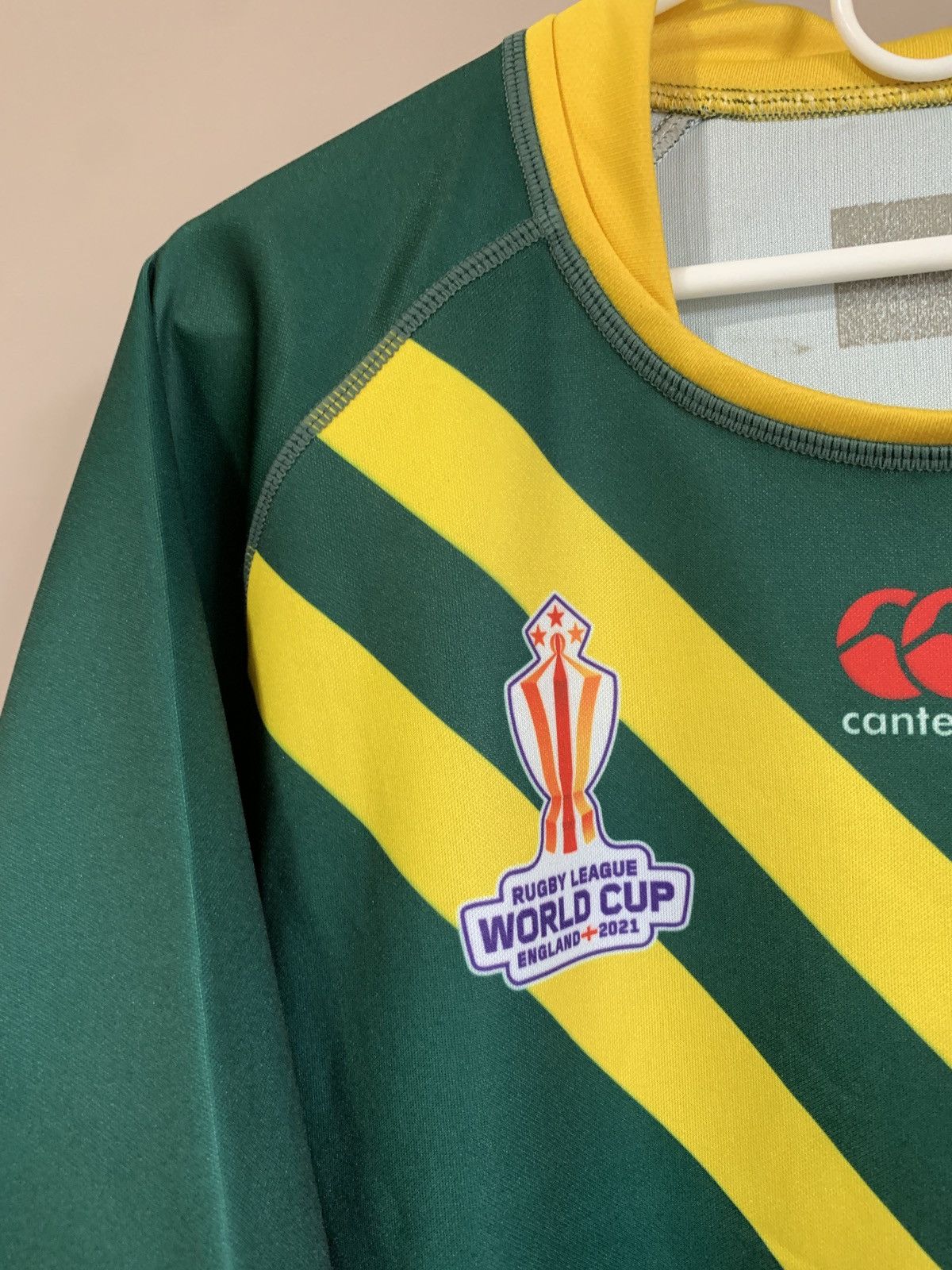 Canterbury of New Zealand Australia Home Rugby League Shirt Canterbury Jersey Size L Size US L / EU 52-54 / 3 - 3 Thumbnail