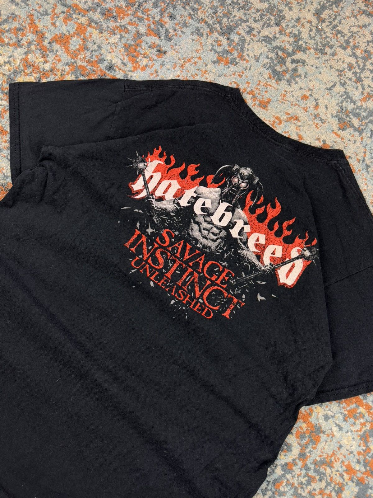 Band Tees × Vintage Vintage 00s Hatebreed savage instinct unleashed graphic tee Size US L / EU 52-54 / 3 - 6 Thumbnail