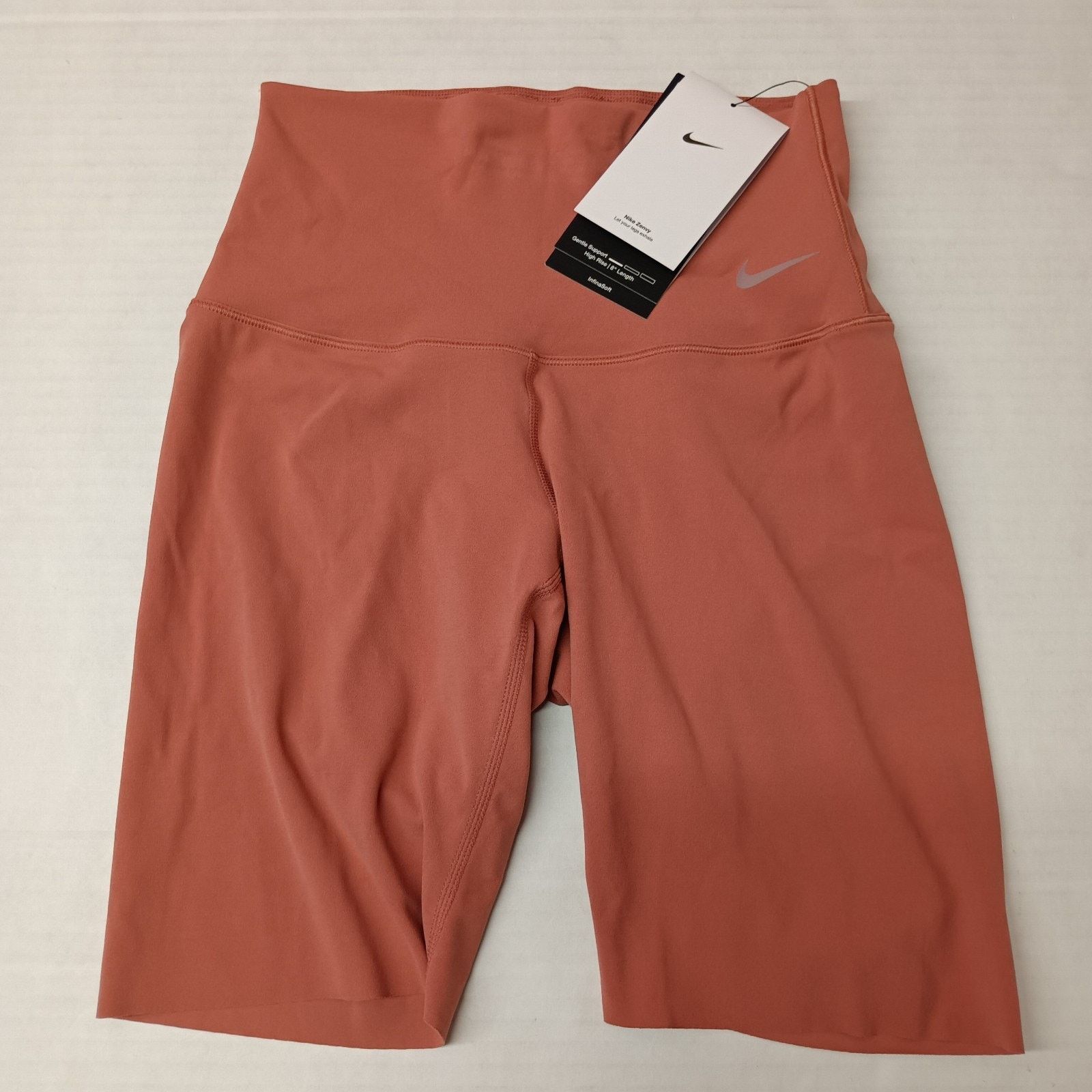 Nike Nike Zenvy High-Waisted 8" Biker Shorts Women's XS NWT Size 22" - 1 Thumbnail