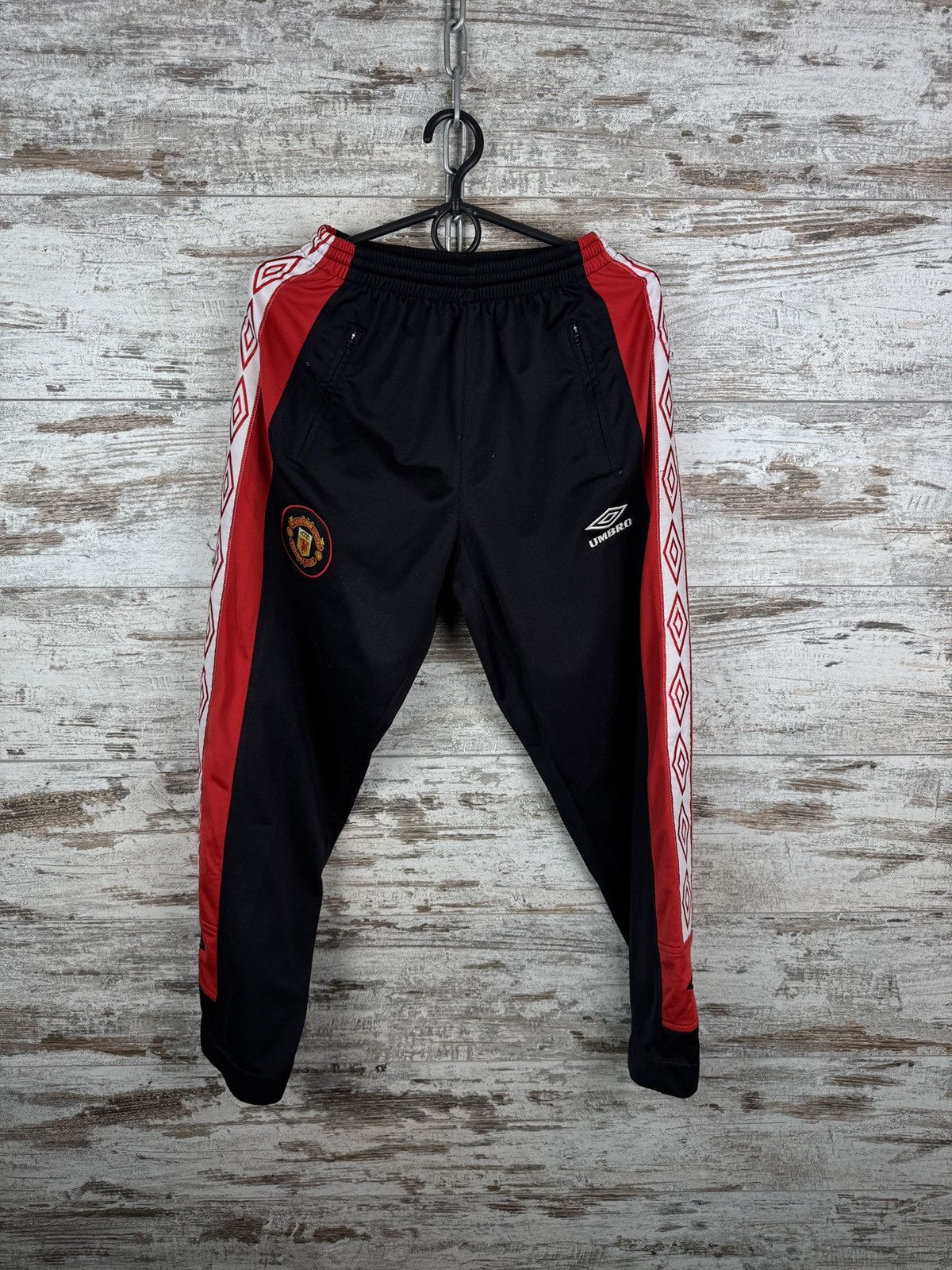 Umbro × Vintage Vintage Umbro Manchester United FC SHARP sport suits jacket Size US XS / EU 42 / 0 - 16 Thumbnail