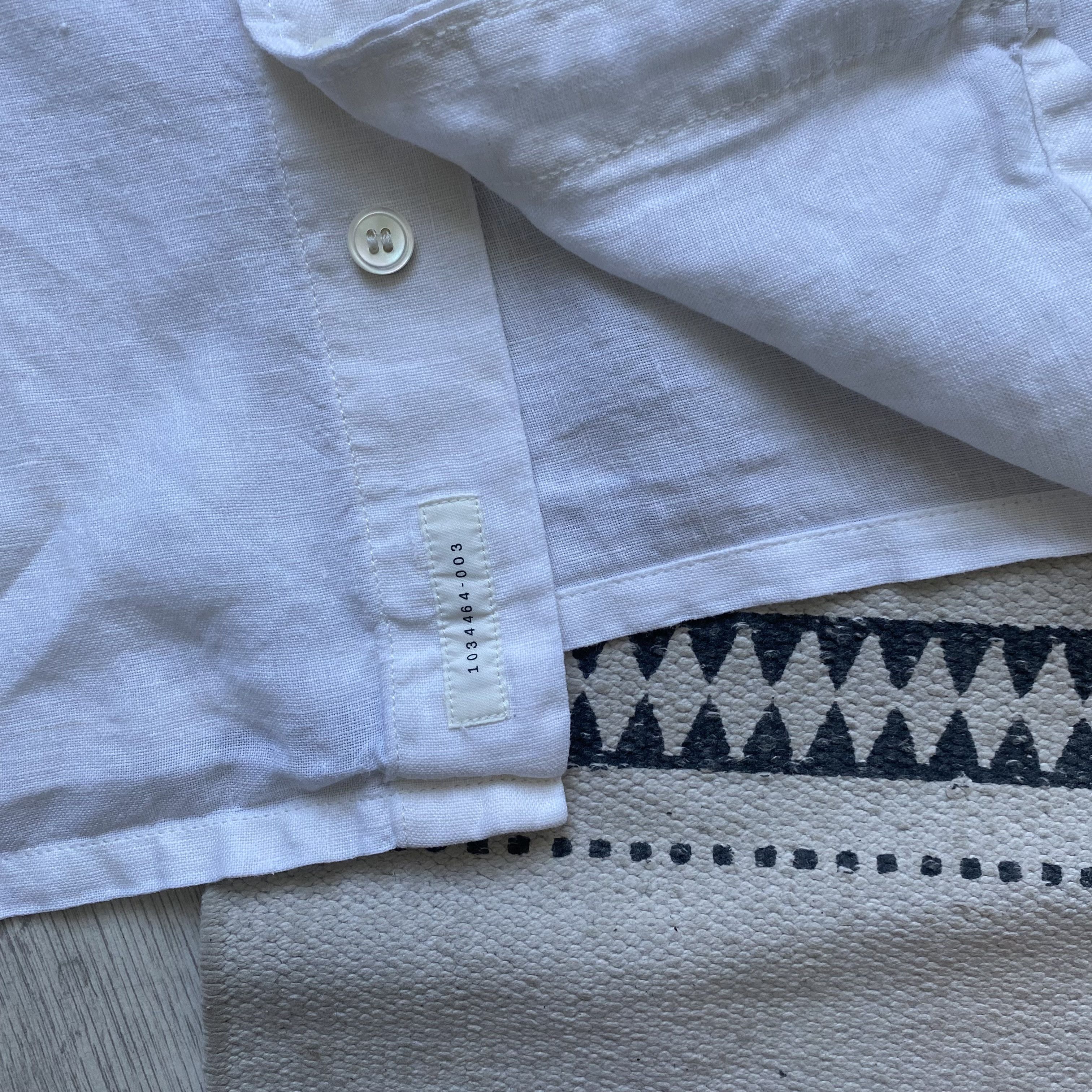 Arket Oldmoney ARKET linen shirt short sleeve Cos Allsaints Style Size US L / EU 52-54 / 3 - 6 Thumbnail