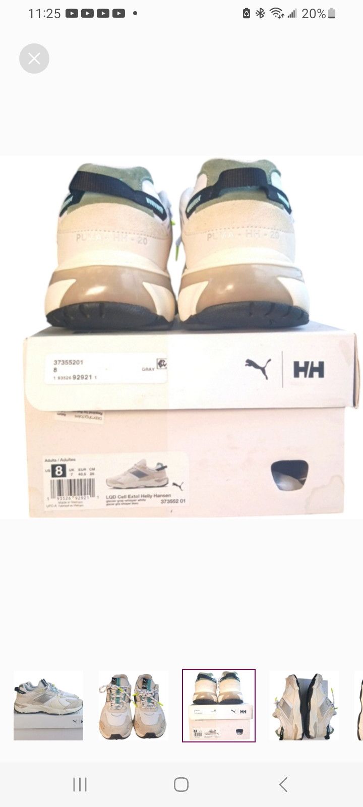 Puma Puma LQD Cell Extol Helly Hansen Sneakers Size US 8 / EU 41 - 3 Thumbnail