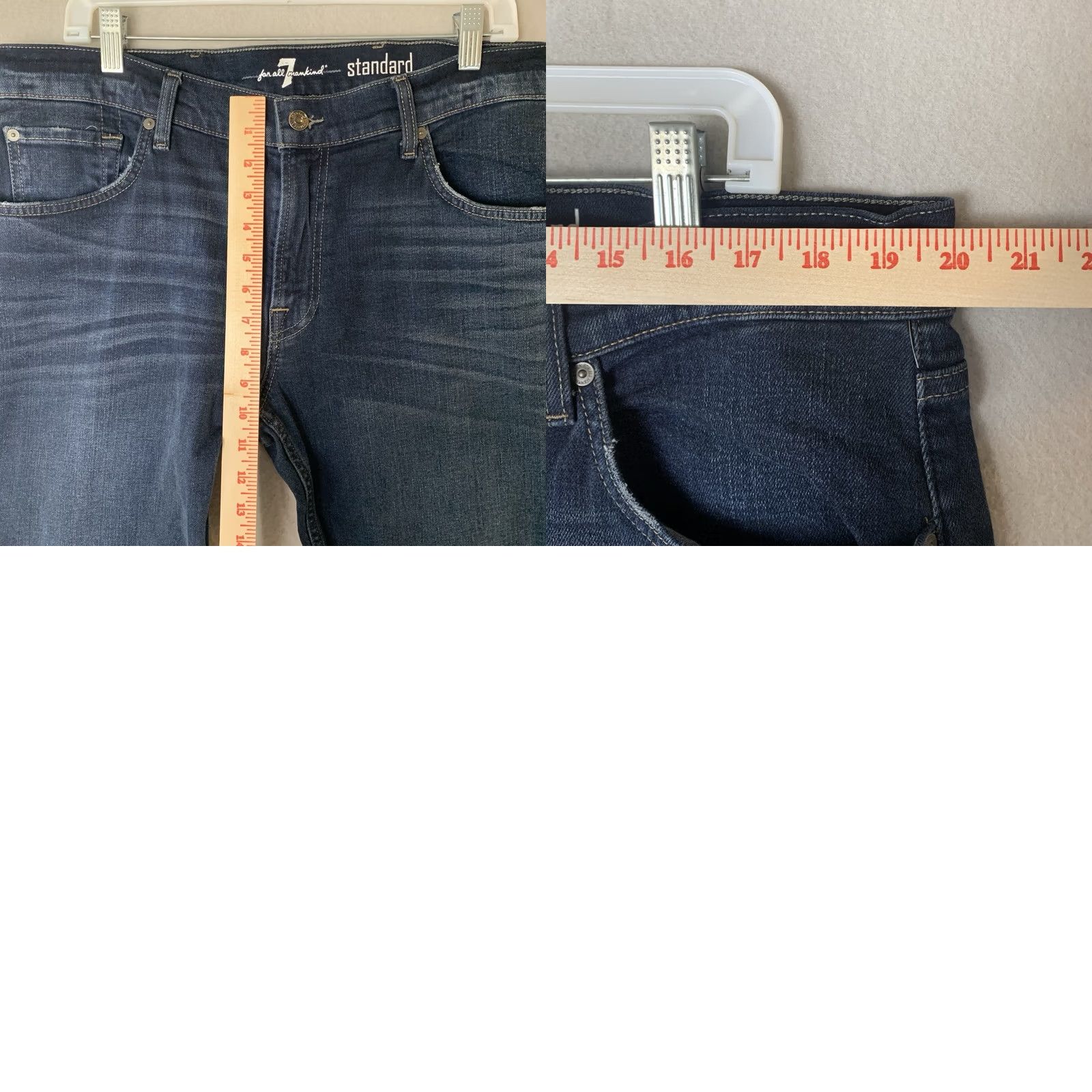 7 For All Mankind 7 For All Mankind Jeans Men 38x33 Dark Wash Straight Regular Jeans 7 For All Mankind Size US 38 / EU 54 - 8 Thumbnail