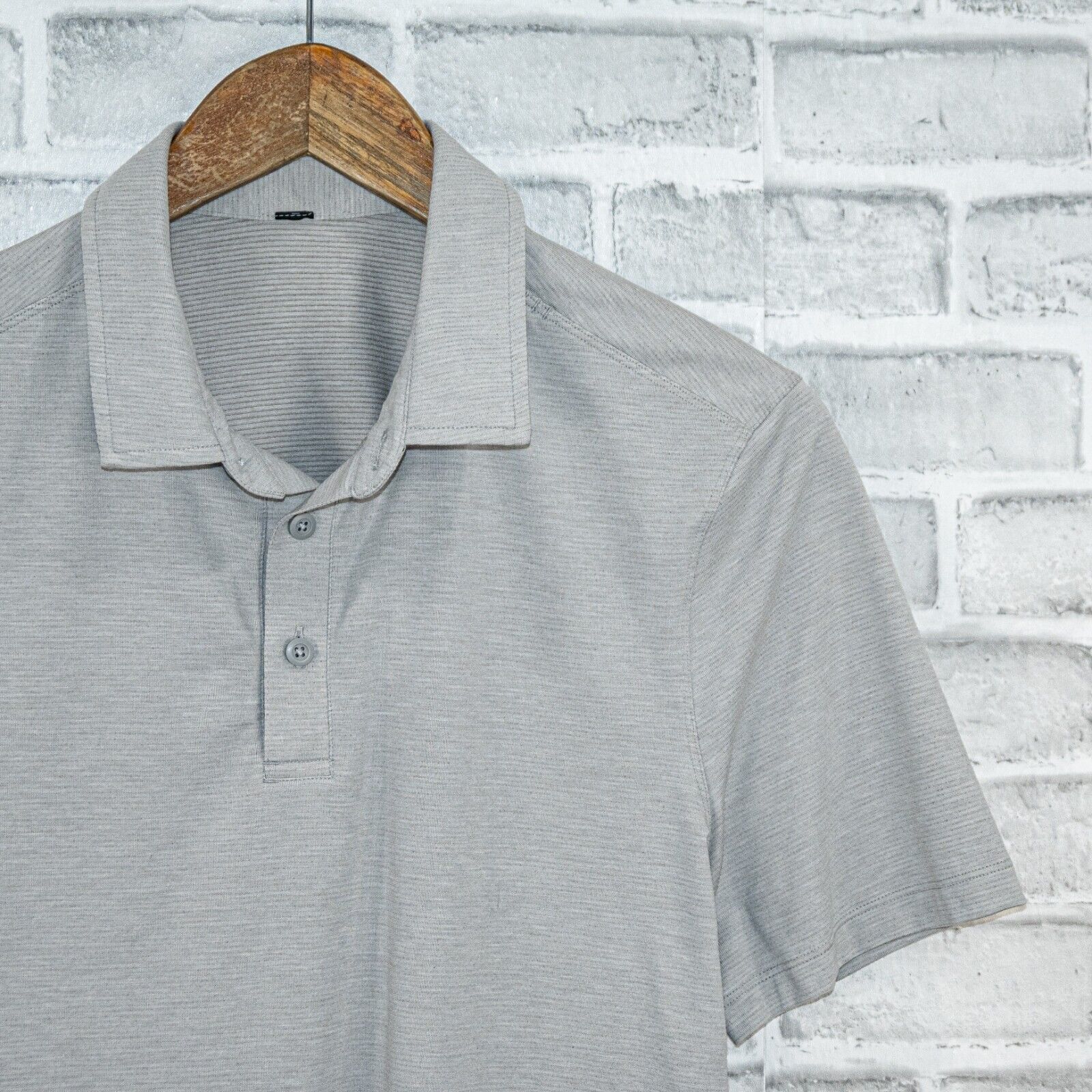 Lululemon Lululemon Men's Vent Tech Polo Shirt Short sleeve in Gray Size US S / EU 44-46 / 1 - 6 Thumbnail