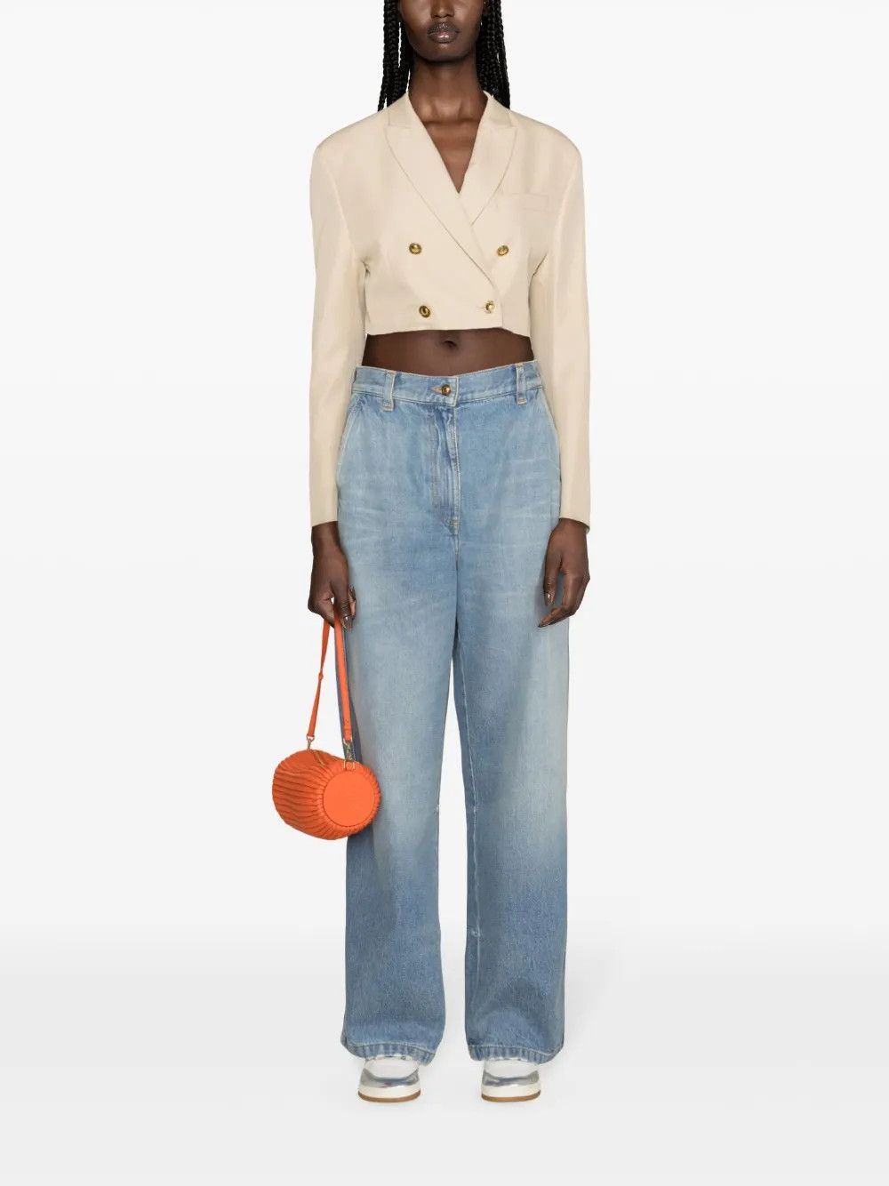 Palm Angels o1y1125 Denim Pant in Blue Size 26" / US 2 / IT 38 - 4 Thumbnail