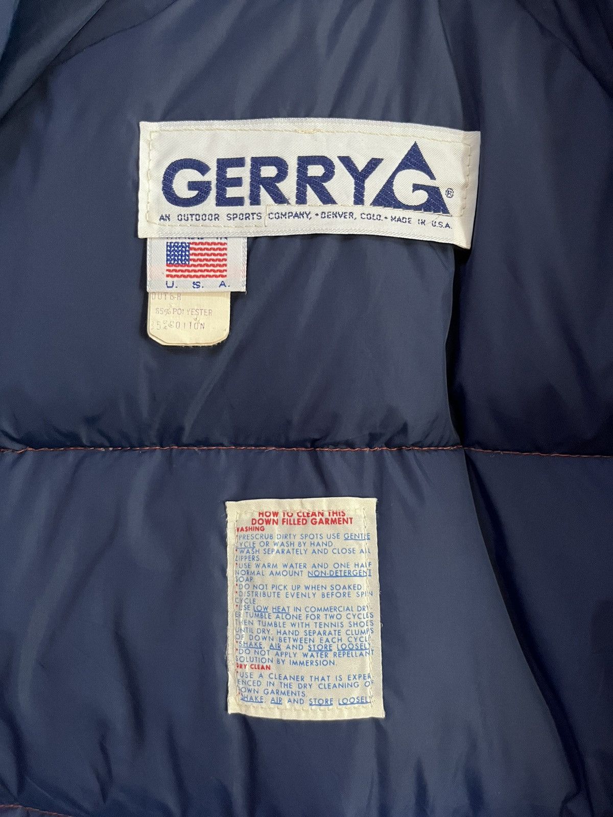 Other GERRY puffer down twotones made in USA #F5 Size US S / EU 44-46 / 1 - 6 Thumbnail