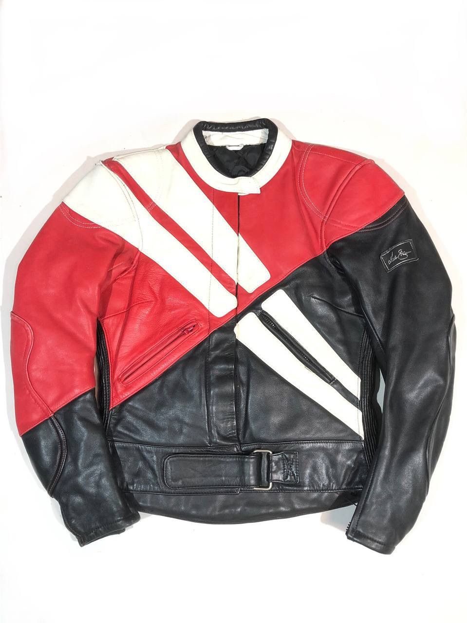 Vintage Vintage Rare Avangarde Racing Moto Leather Jacket Size US S / EU 44-46 / 1 - 1 Thumbnail
