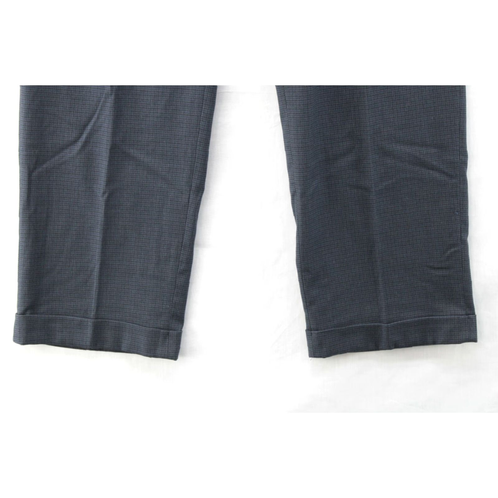 Ralph Lauren Ralph Lauren Pants Men’s 38X30 Blue Tiny Houndstooth Pleated Cuffed Trousers Dress Pants Classic Mens 38 Blue Houndstooth Straight Size US 38 / EU 54 - 4 Thumbnail
