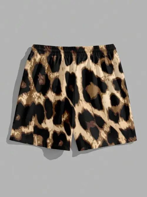 Japanese Brand Leopard Y2k Shorts DRIP summer Size US 34 / EU 50 - 2 Thumbnail