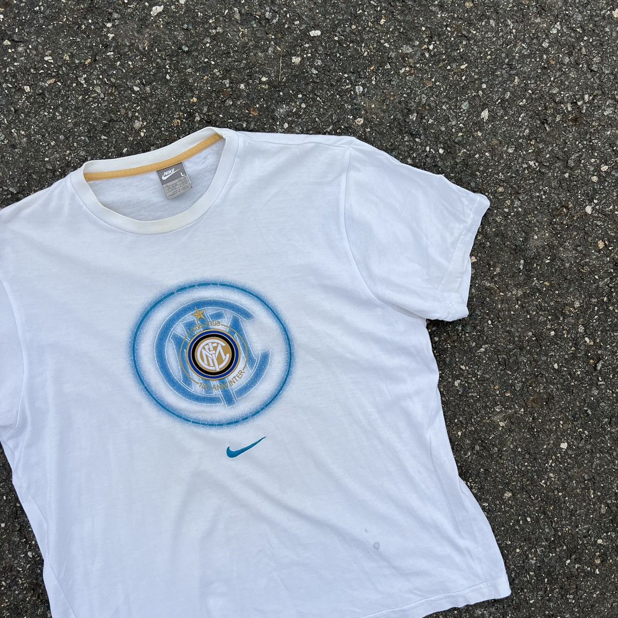Nike Nike Inter Milan Jersey Tee New Size US L / EU 52-54 / 3 - 3 Thumbnail