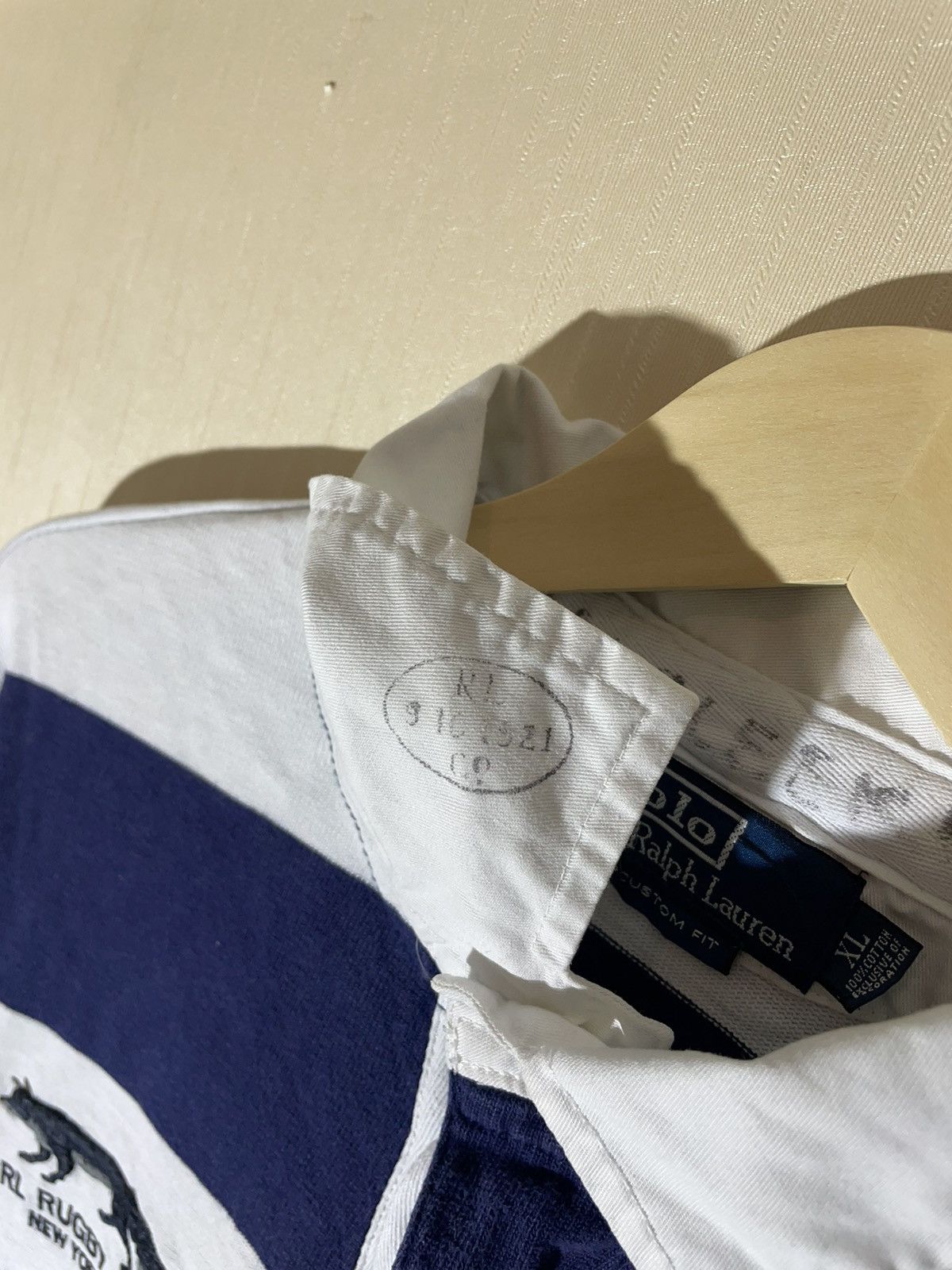 Polo Ralph Lauren × Rugby Ralph Lauren × Vintage Polo Ralph Lauren rugby vintage jersey 90s Size US XL / EU 56 / 4 - 8 Thumbnail