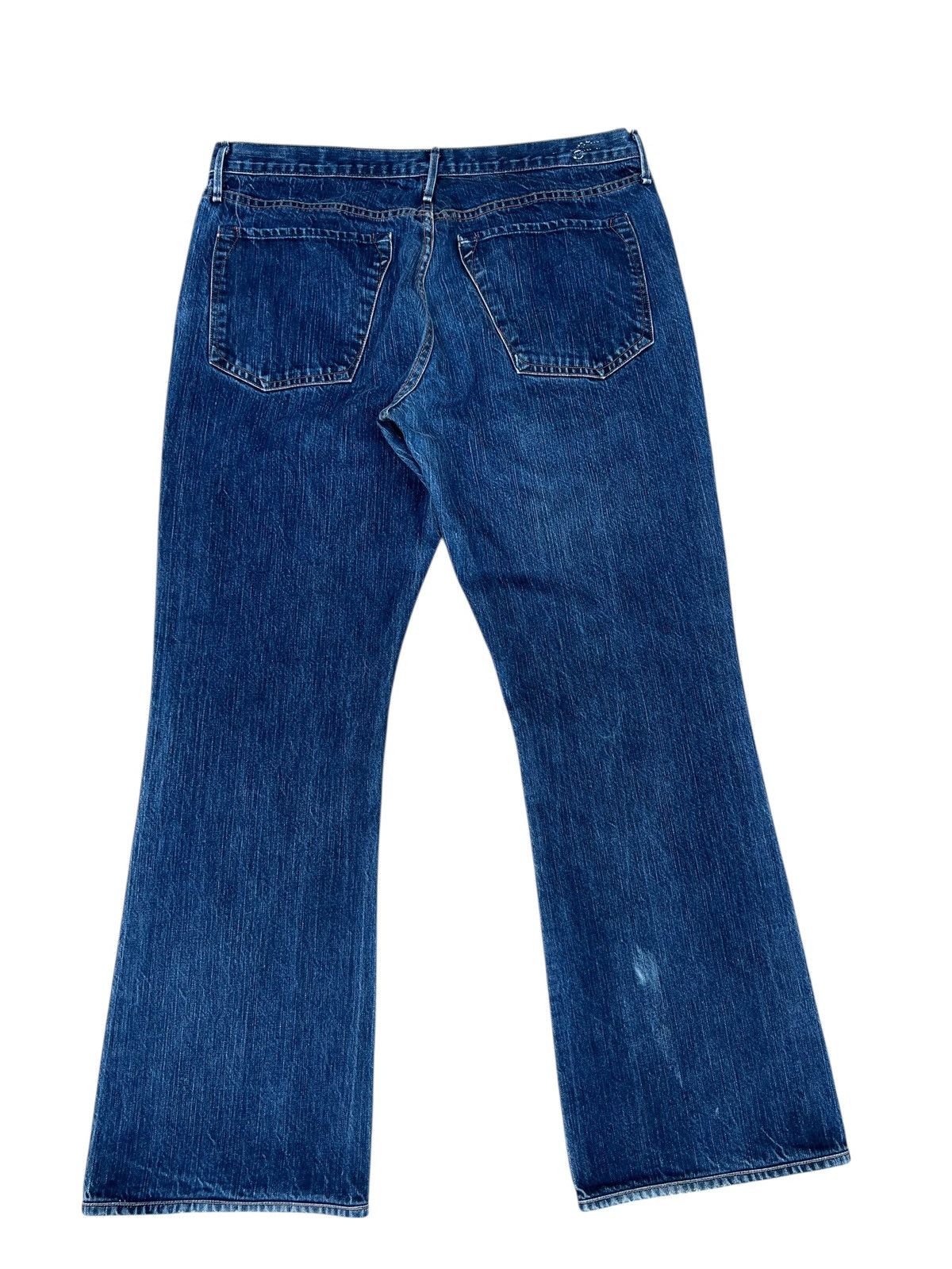 Earnest Sewn Vintage 2000s Earnest Sewn Made in Usa Denim Bootcut Jeans Size US 36 / EU 52 - 15 Thumbnail