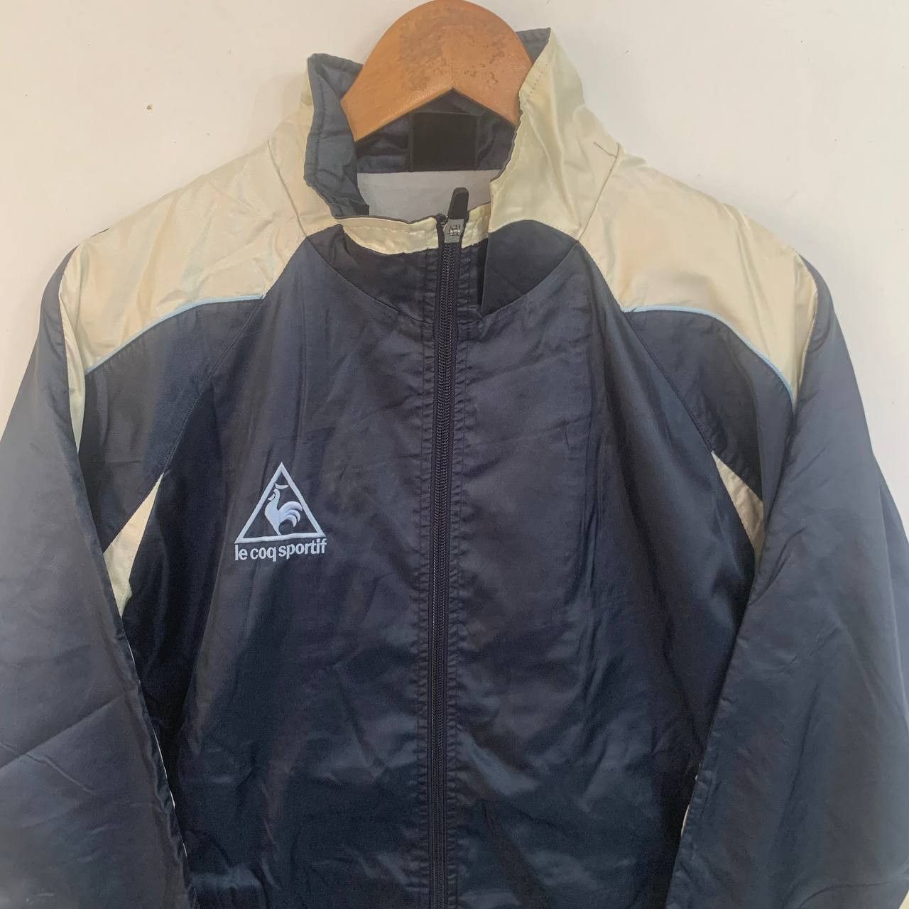 Le Coq Sportif Vintage Windbreaker Running Le Coq Sportif XL Size US XL / EU 56 / 4 - 4 Thumbnail