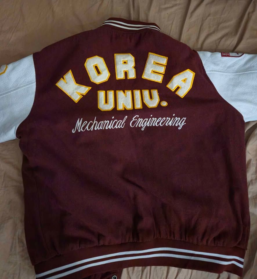 Other Rare Korea University Varsity Jacket Size US L / EU 52-54 / 3 - 2 Thumbnail