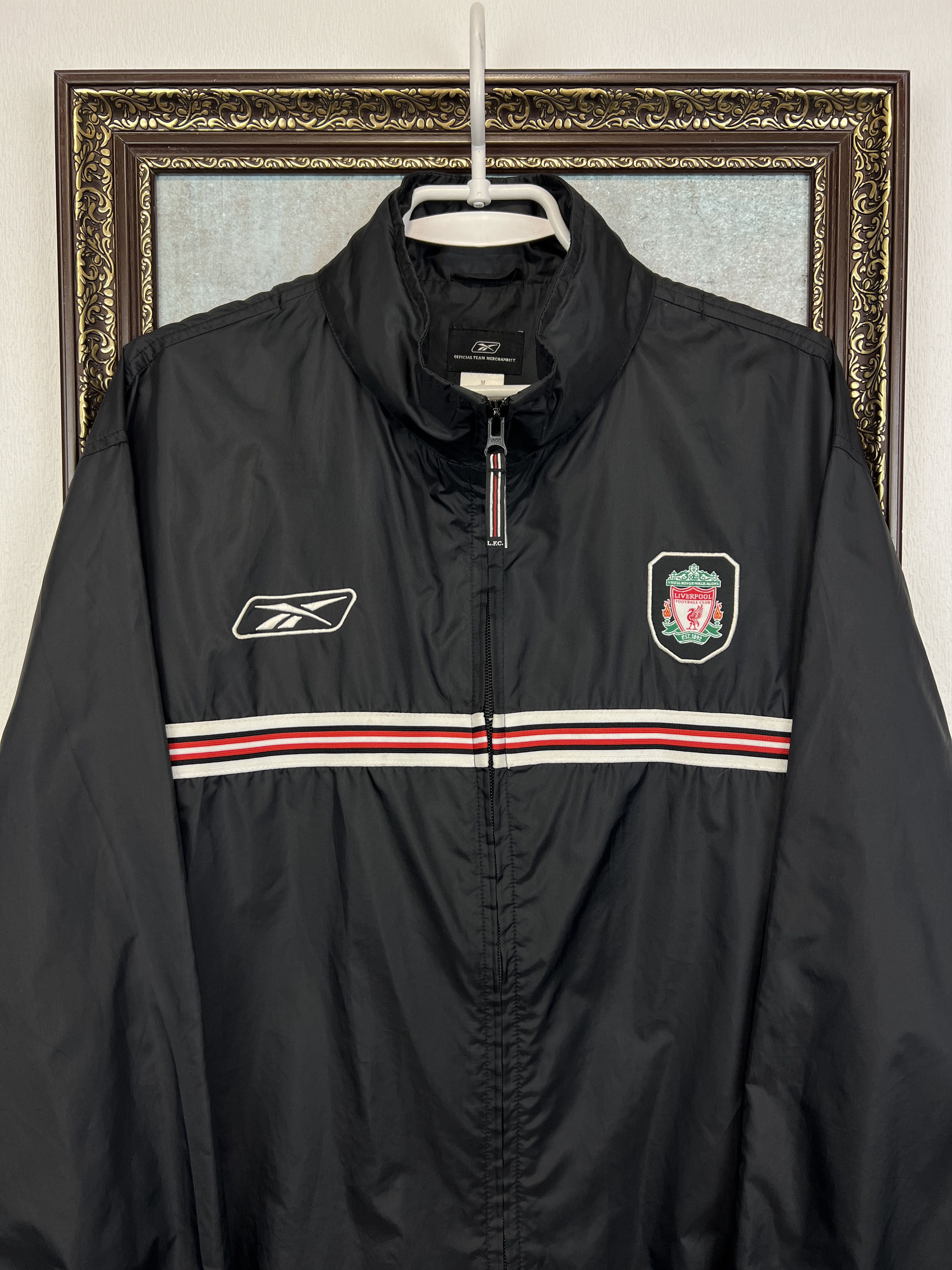 Reebok Liverpool Football Train Jacket Windbreaker Track Top Size US M / EU 48-50 / 2 - 2 Thumbnail