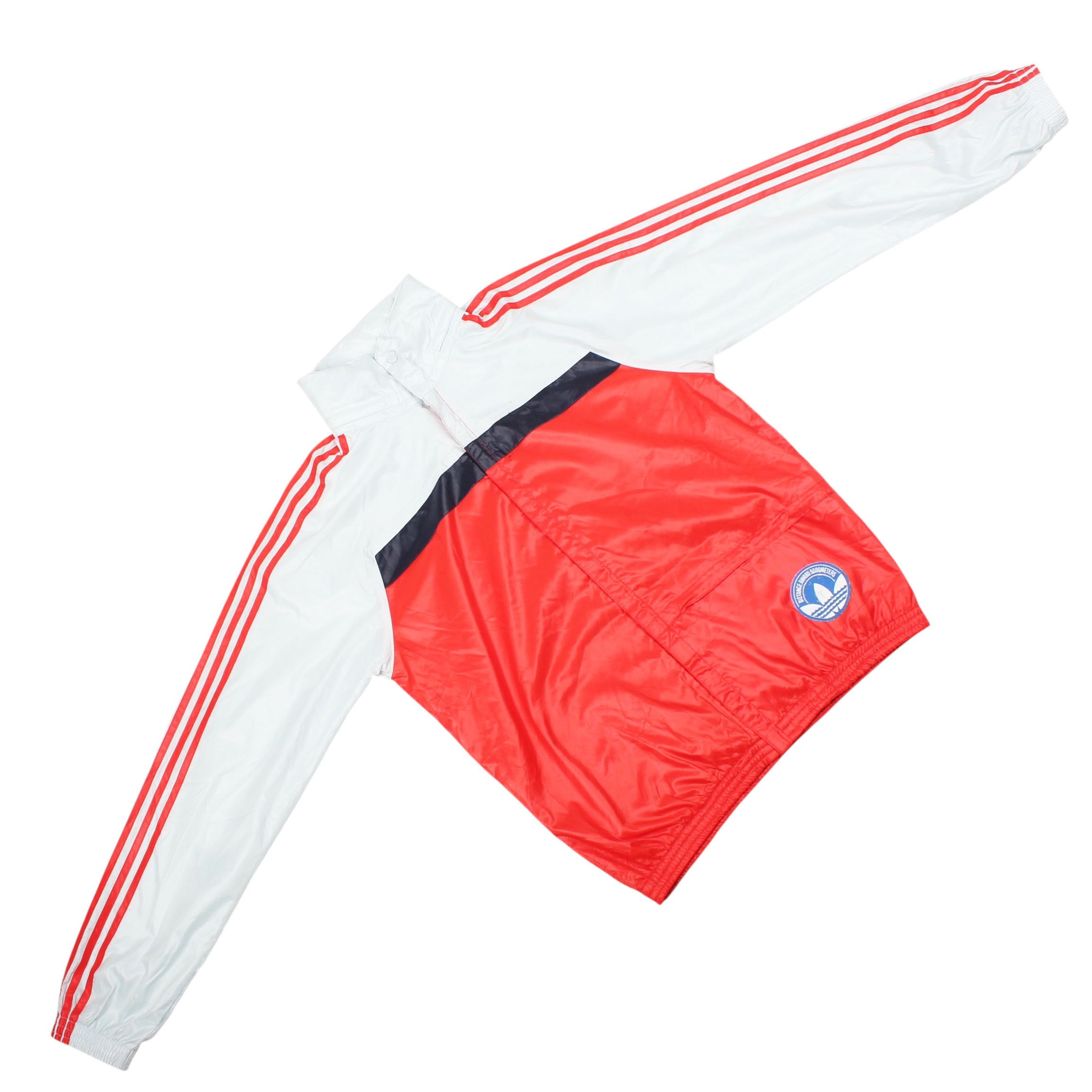 Adidas adidas Trefoil Track Jacket 3-Stripes Windbreaker Size US M / EU 48-50 / 2 - 2 Thumbnail