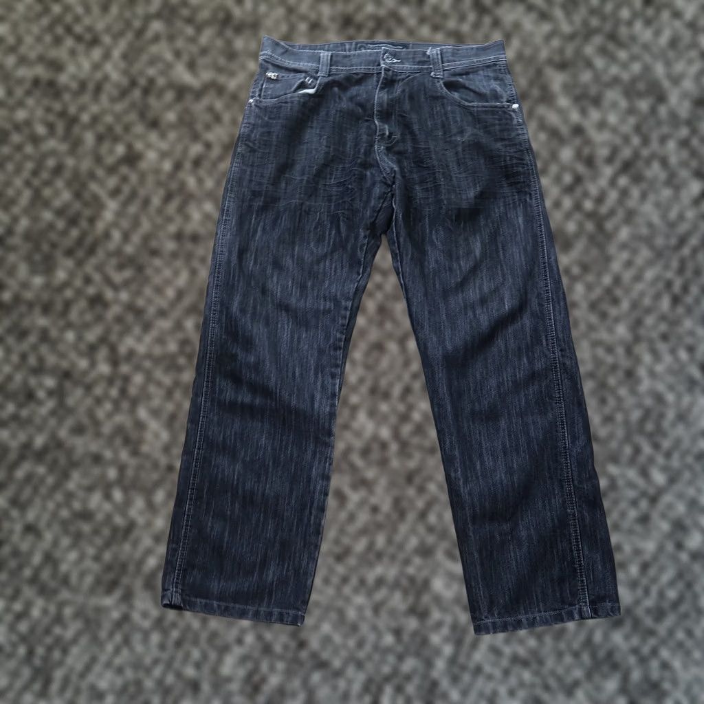 Southpole VINTAGE Southpole Jeans Mens 36x31 Black Denim Loose Baggy Fit Hip Hop Jeans Mens 36x31 Black Denim Hip Hop Boys? Size US 36 / EU 52 - 1 Thumbnail