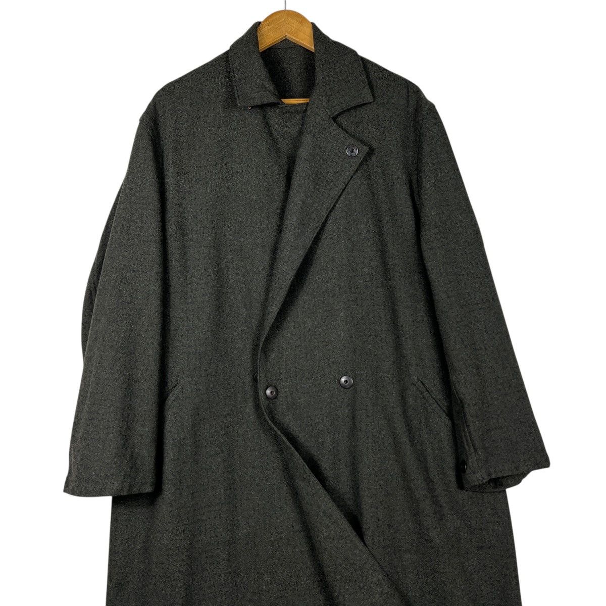 Yohji Yamamoto Yyph Yohji Yamamoto Ys For Men Double Breast Overcoat Size US M / EU 48-50 / 2 - 5 Thumbnail
