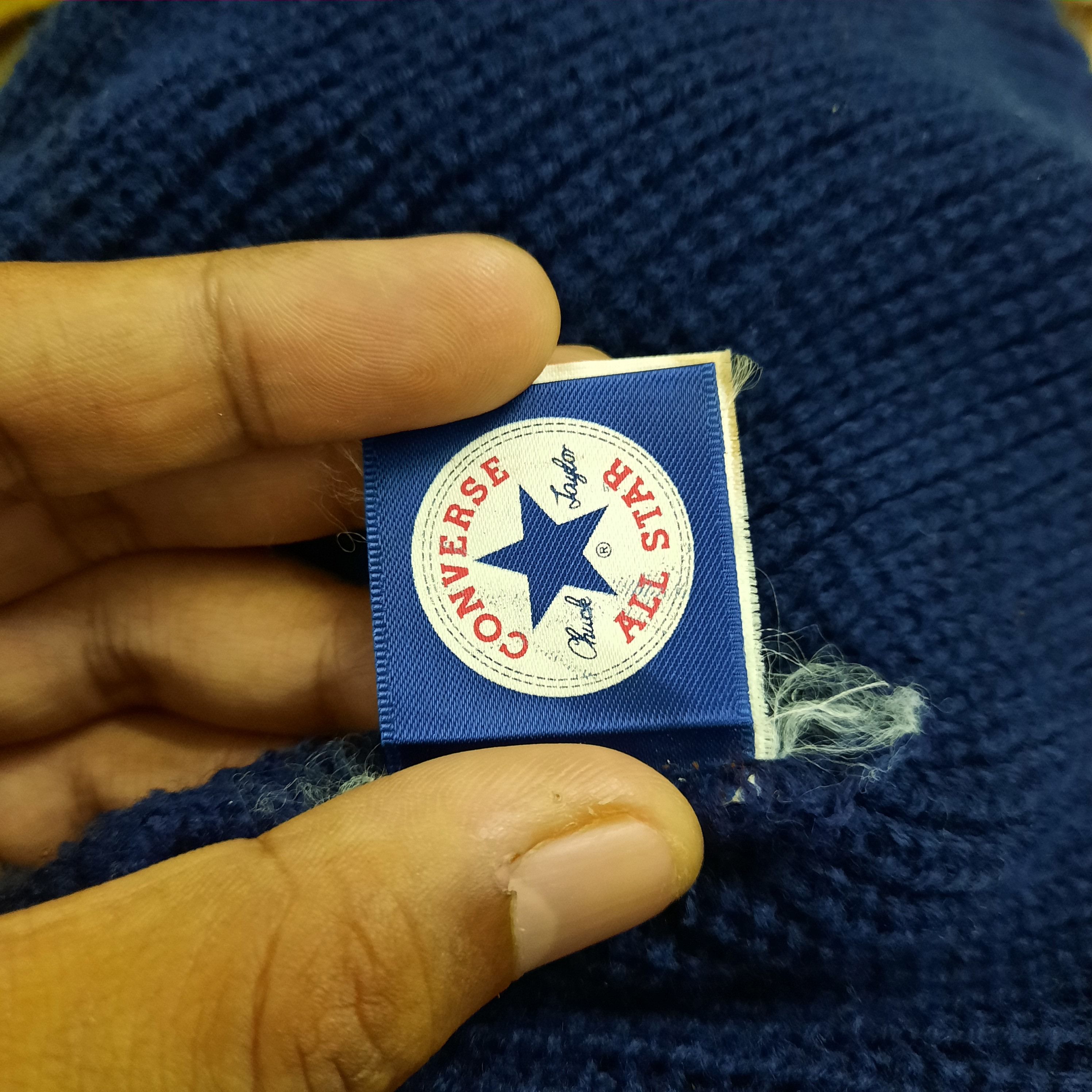 Converse 🌟 Vintage converse all star iconic logo stripes beanie hat Size ONE SIZE - 4 Thumbnail