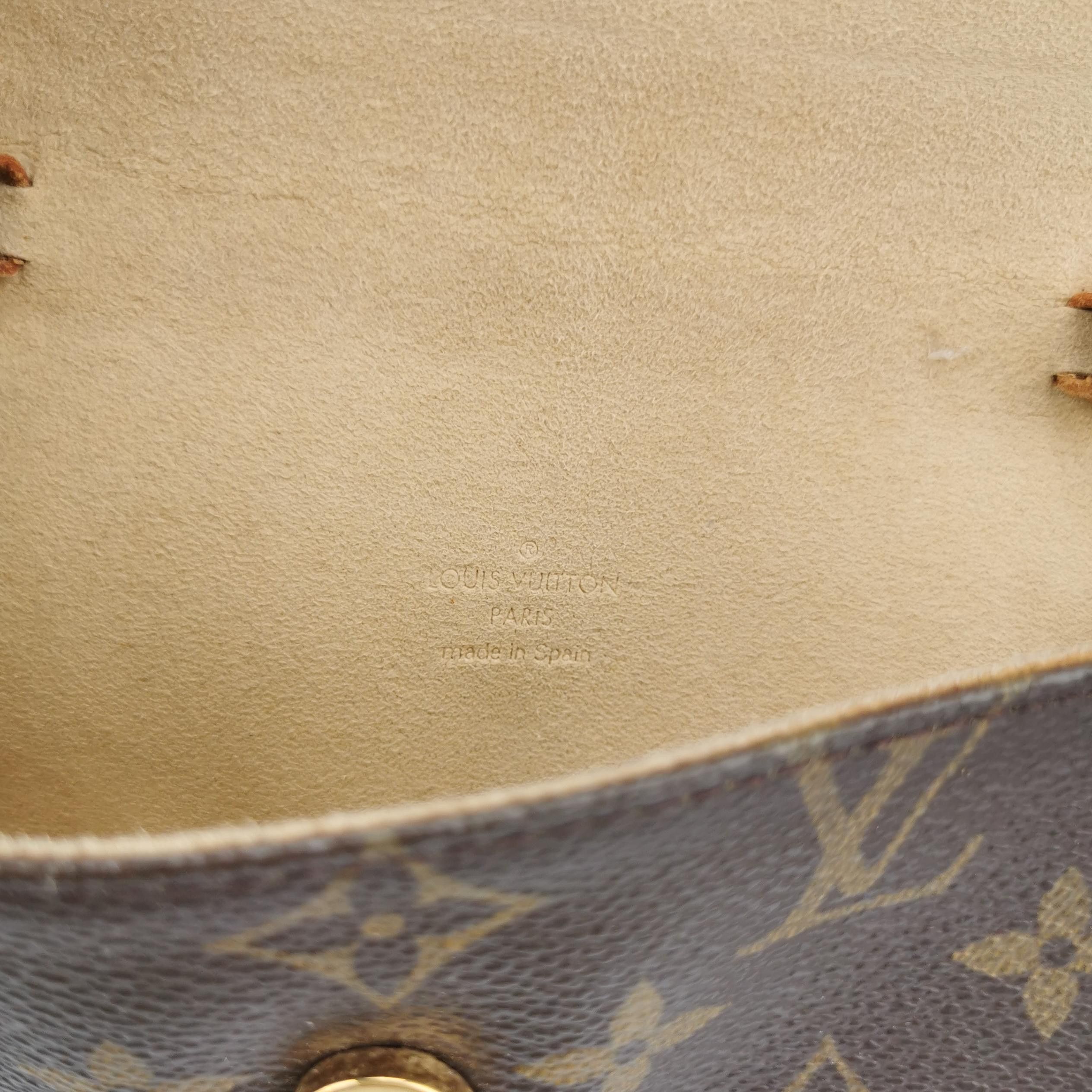Louis Vuitton Louis Vuitton (LV) Twin Vegetable Tanned Leather Monogram P Size ONE SIZE - 5 Thumbnail