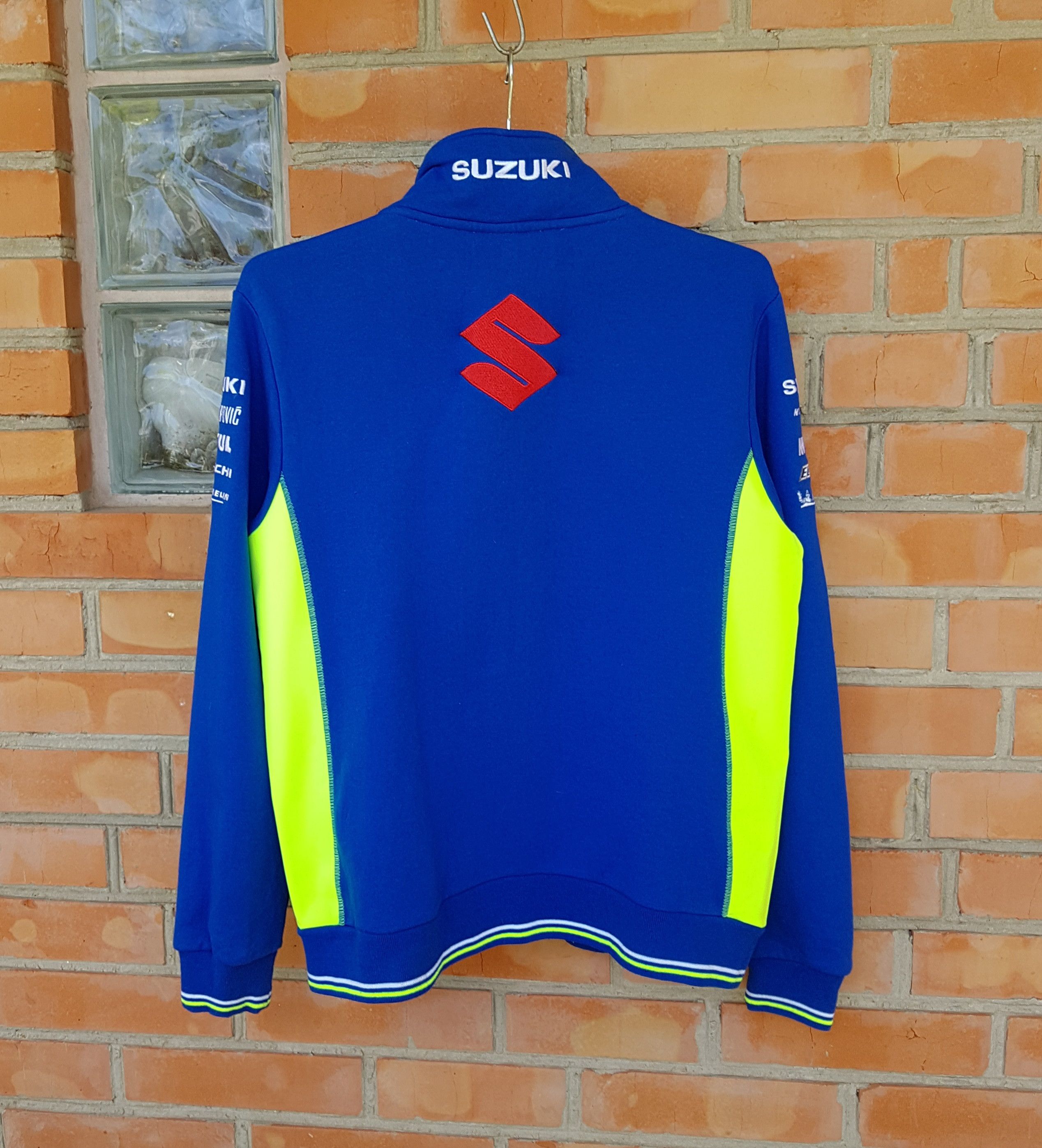 Japanese Brand Suzuki ECSTAR GSX-RR Full Zip Track Top Sweatshirt Size US S / EU 44-46 / 1 - 2 Thumbnail