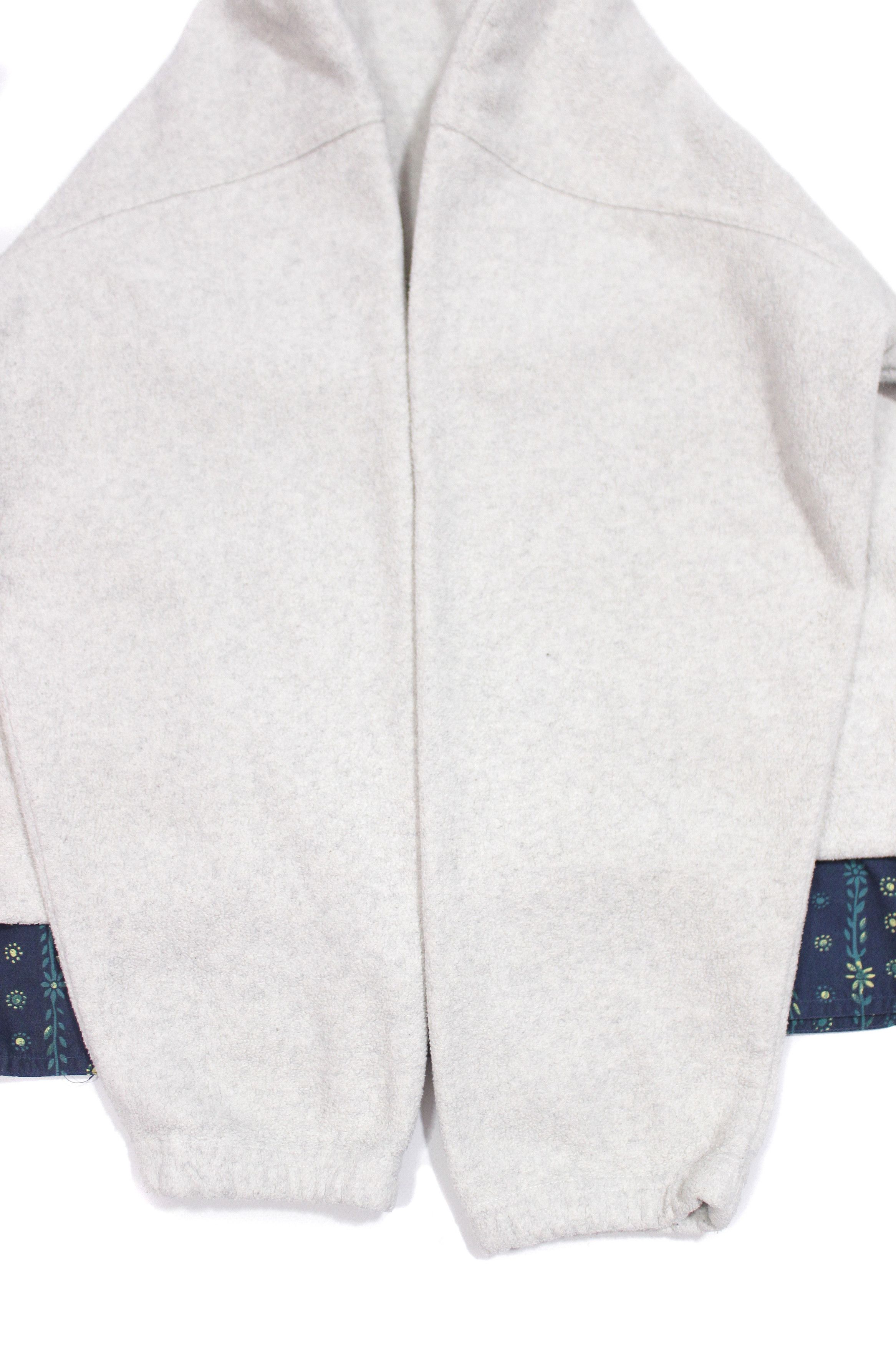 Adidas 90S Logo Fleece Jacket Size S / US 4 / IT 40 - 7 Thumbnail