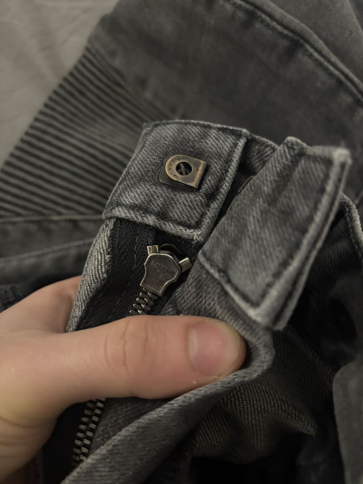 Balmain Balmain S5HT551C710V Biker Jeans – Made in Japan Size US 29 - 8 Thumbnail