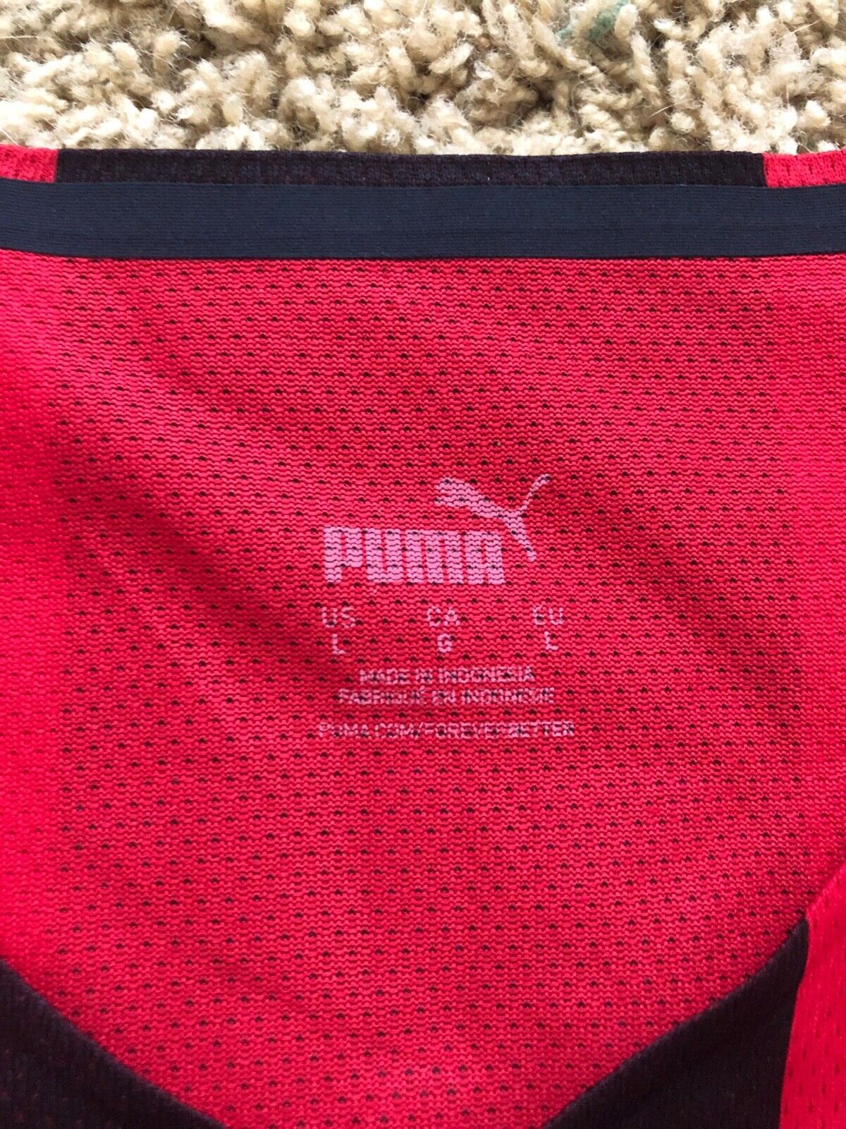 Puma AC Milan 2021/2022 PUMA CL Messias Soccer Jersey L Size US L / EU 52-54 / 3 - 12 Thumbnail