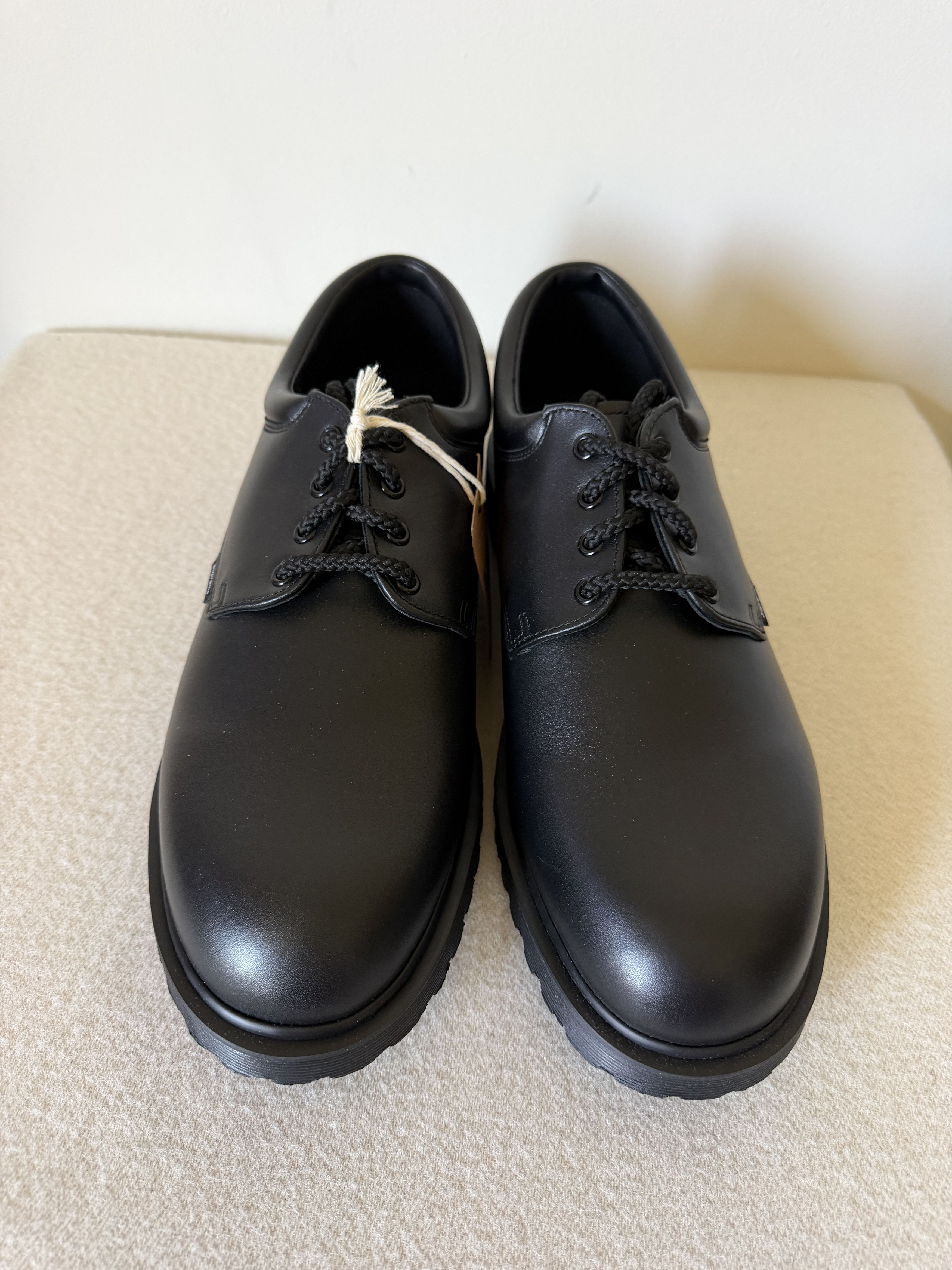 Dr. Martens × Supreme Supreme Dr. Martens Postal 4 Eye Shoe in Black Size US 14 / EU 47 - 4 Thumbnail