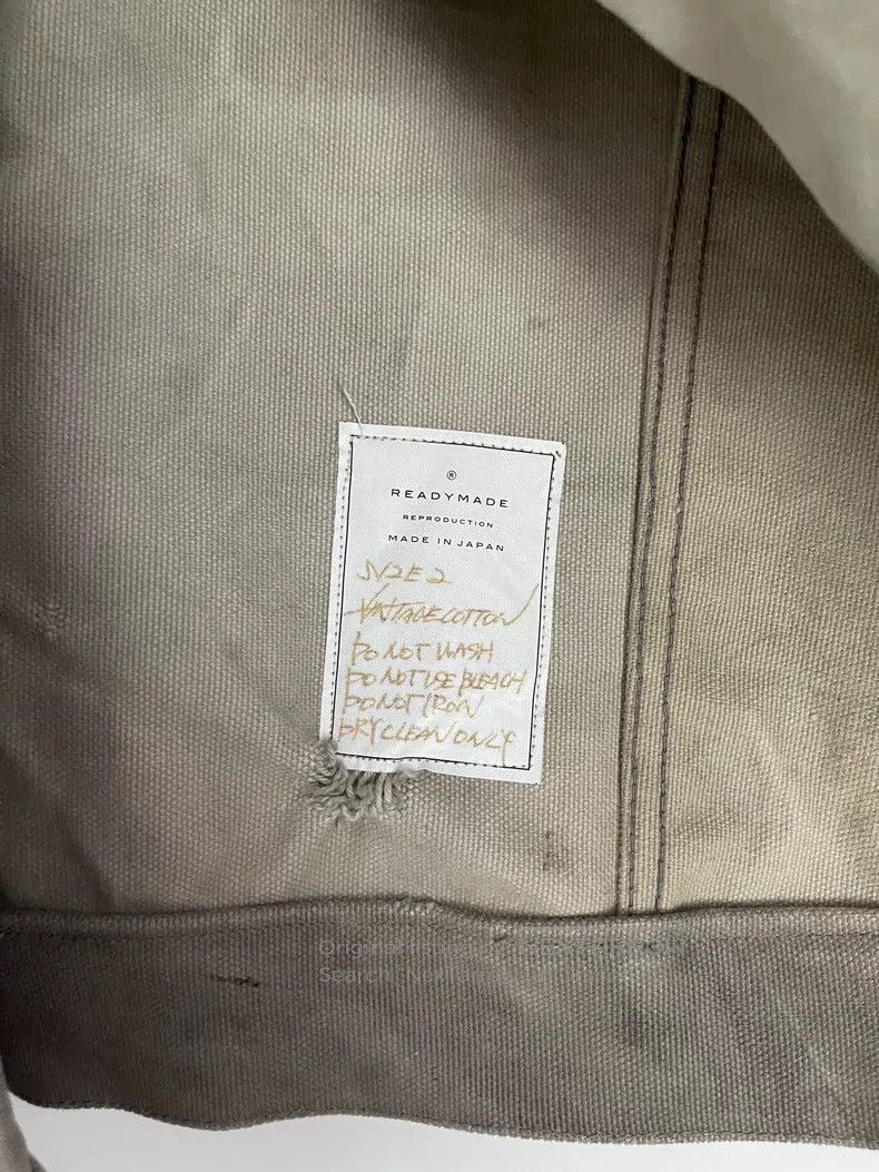 READYMADE Ready Made Cement Grey Military Cloth Jacket Size US M / EU 48-50 / 2 - 7 Thumbnail