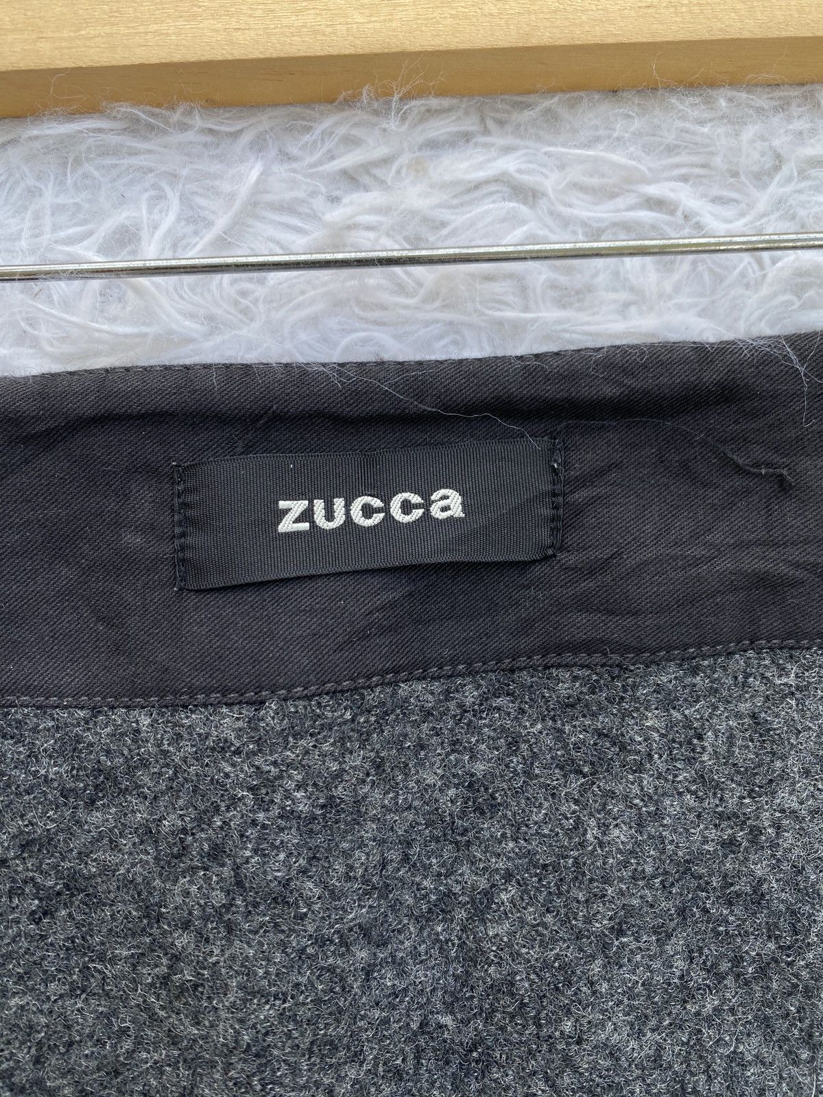 Issey Miyake Rare ZUCCA by Issey Miyake Wool Midi Skirt Size 29" - 12 Thumbnail