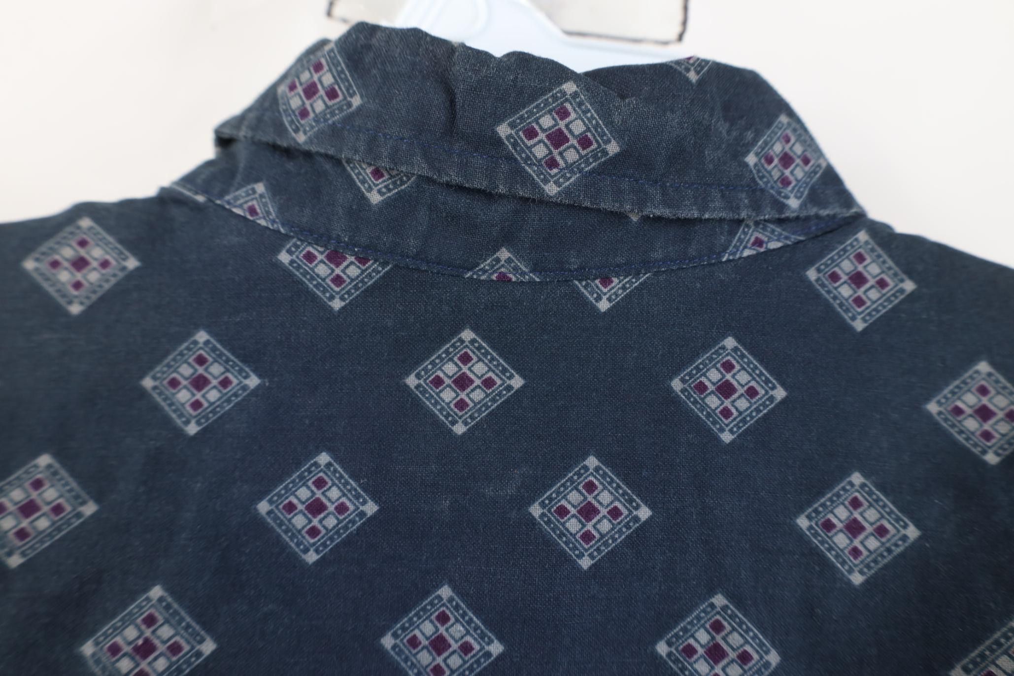 Vintage Vintage 90s Streetwear Collared Button Shirt Cotton Size US L / EU 52-54 / 3 - 11 Thumbnail