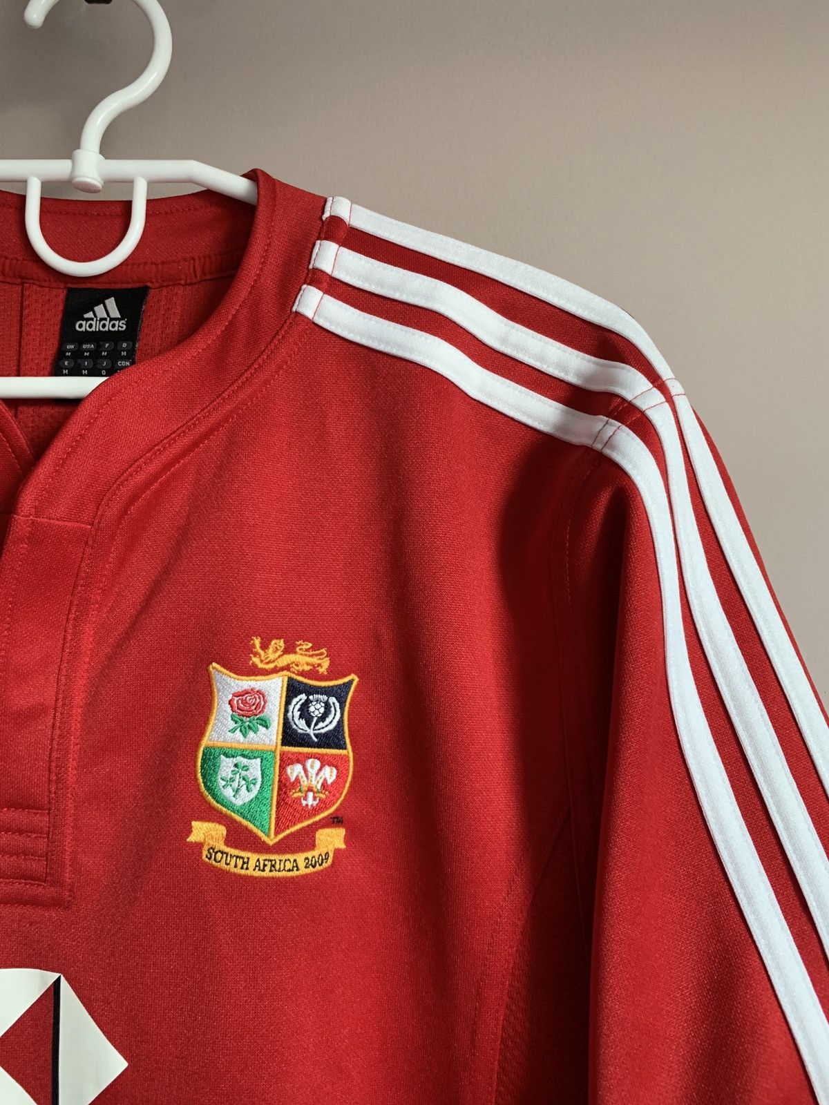 Adidas British and Irish Lions 2009 Rugby Union Shirt Adidas Jersey Size US M / EU 48-50 / 2 - 9 Thumbnail