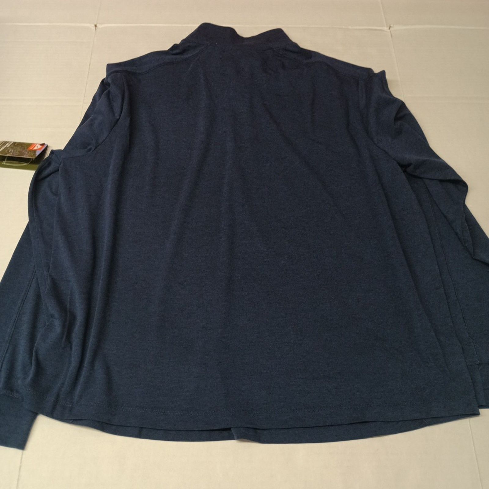 Other Ozark Trail Men's 1/4 Zip Pullover Size 2XL Blue Wool Blend Size US XXL / EU 58 / 5 - 10 Thumbnail