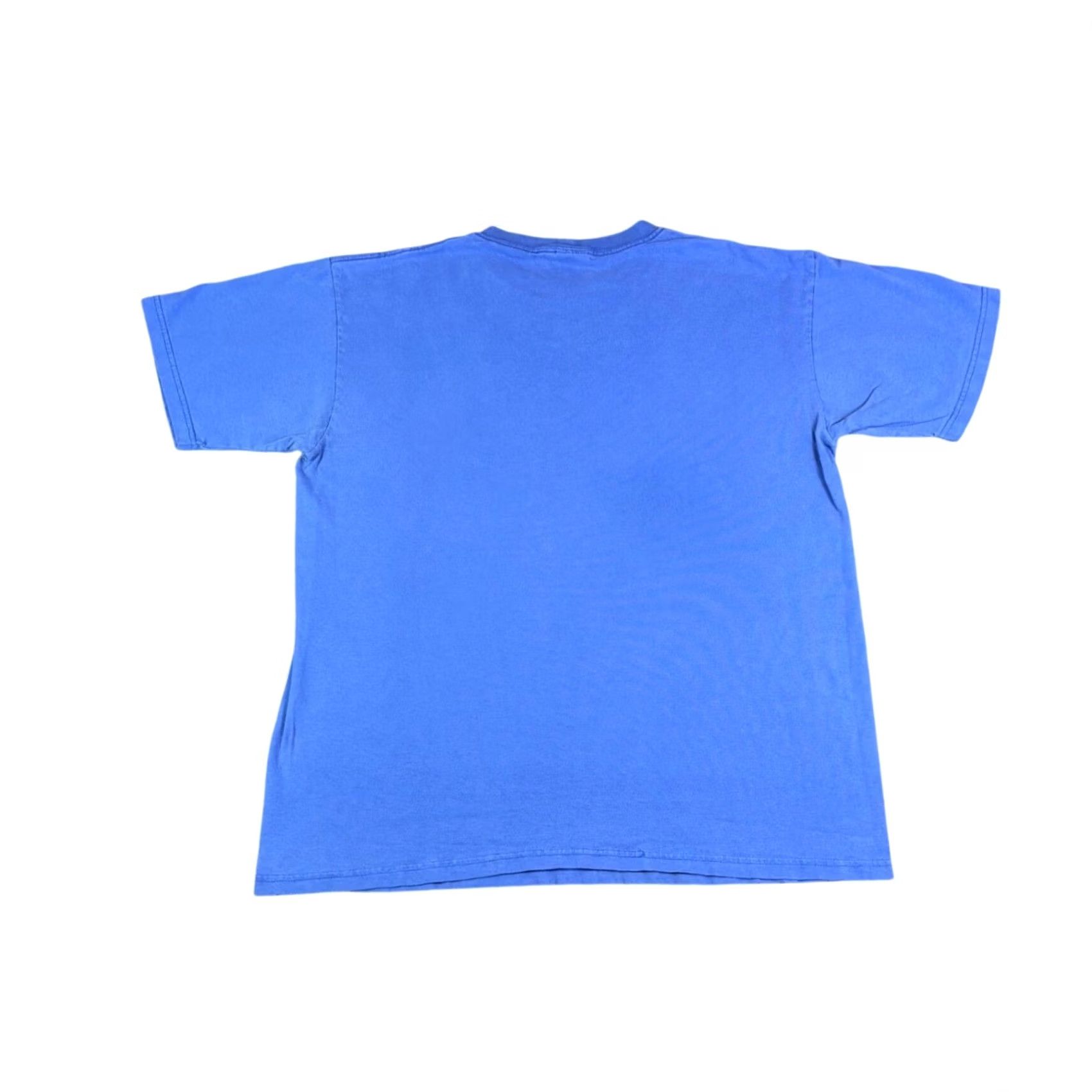 Anvil VINTAGE SeaWorld Whale Graphic T-Shirt Blue Distressed Anvil Tag Mens Large Beach Grunge 1990s Graphic Tee Mens L Blue Distressed SeaWorld Whale Size US L / EU 52-54 / 3 - 2 Thumbnail